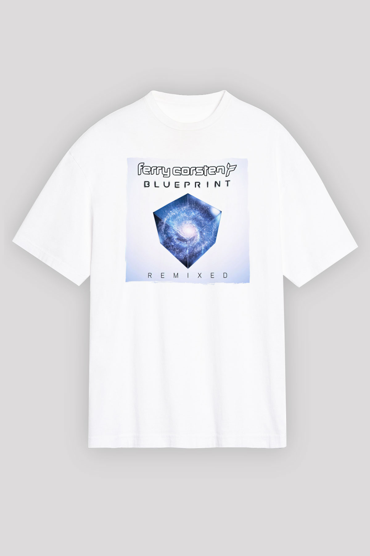 Ferry Corsten Beyaz Unisex Tişört T-Shirt - TişörtFabrikası