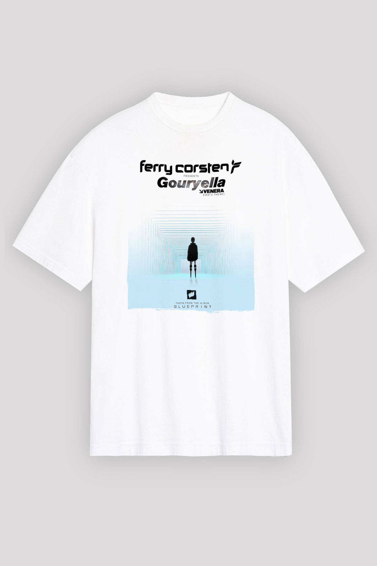 Ferry Corsten Beyaz Unisex Tişört T-Shirt - TişörtFabrikası