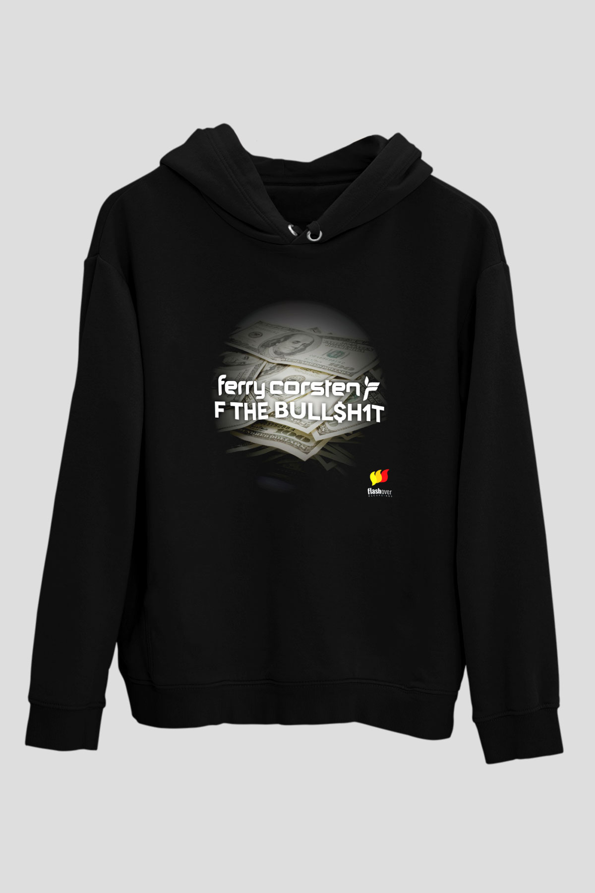 Ferry Corsten Siyah Unisex Hoodie