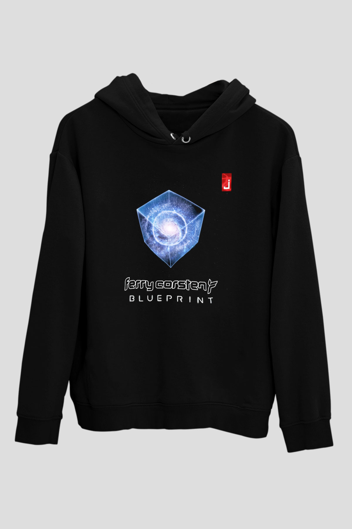 Ferry Corsten Siyah Unisex Hoodie