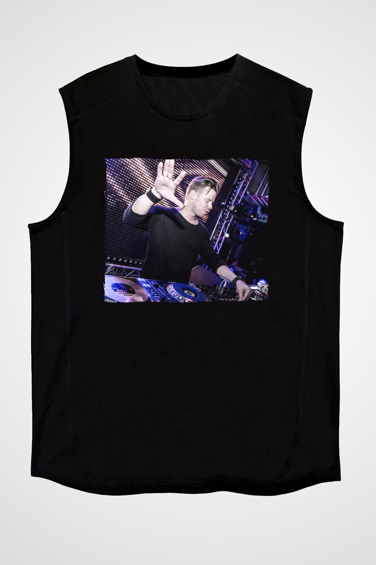 Ferry Corsten Siyah Unisex Kolsuz Tişört