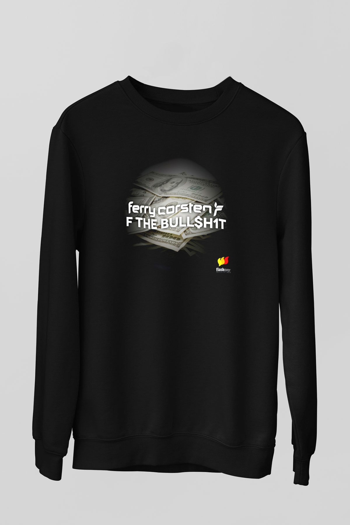 Ferry Corsten Siyah Unisex Sweatshirt