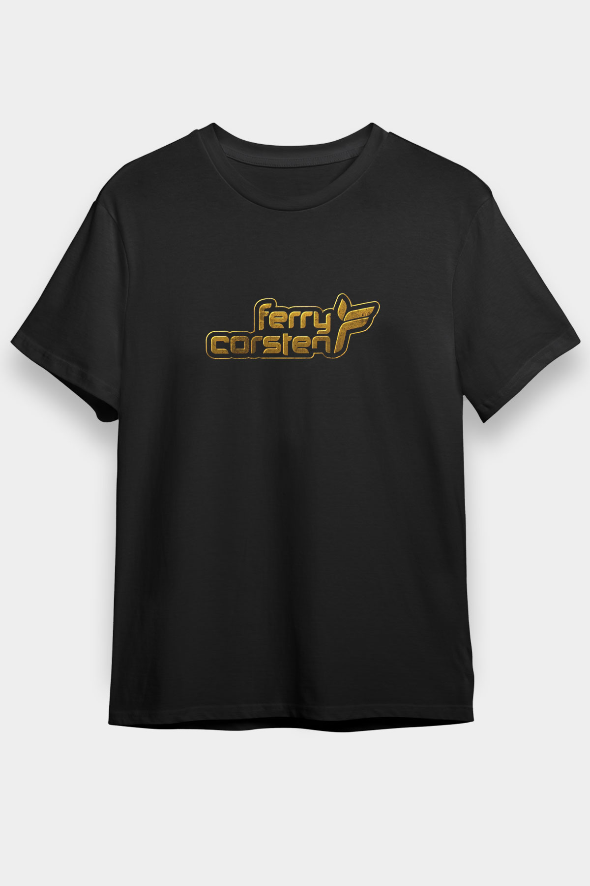 Ferry Corsten Black Unisex Tee - STREETWEAR