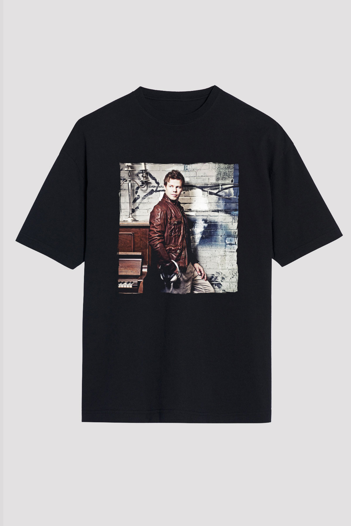 Ferry Corsten Siyah Unisex Tişört T-Shirt - TişörtFabrikası