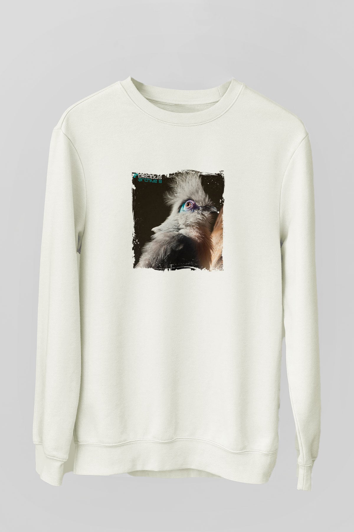 Ferry CorstenBaskılı Beyaz Sweatshirt