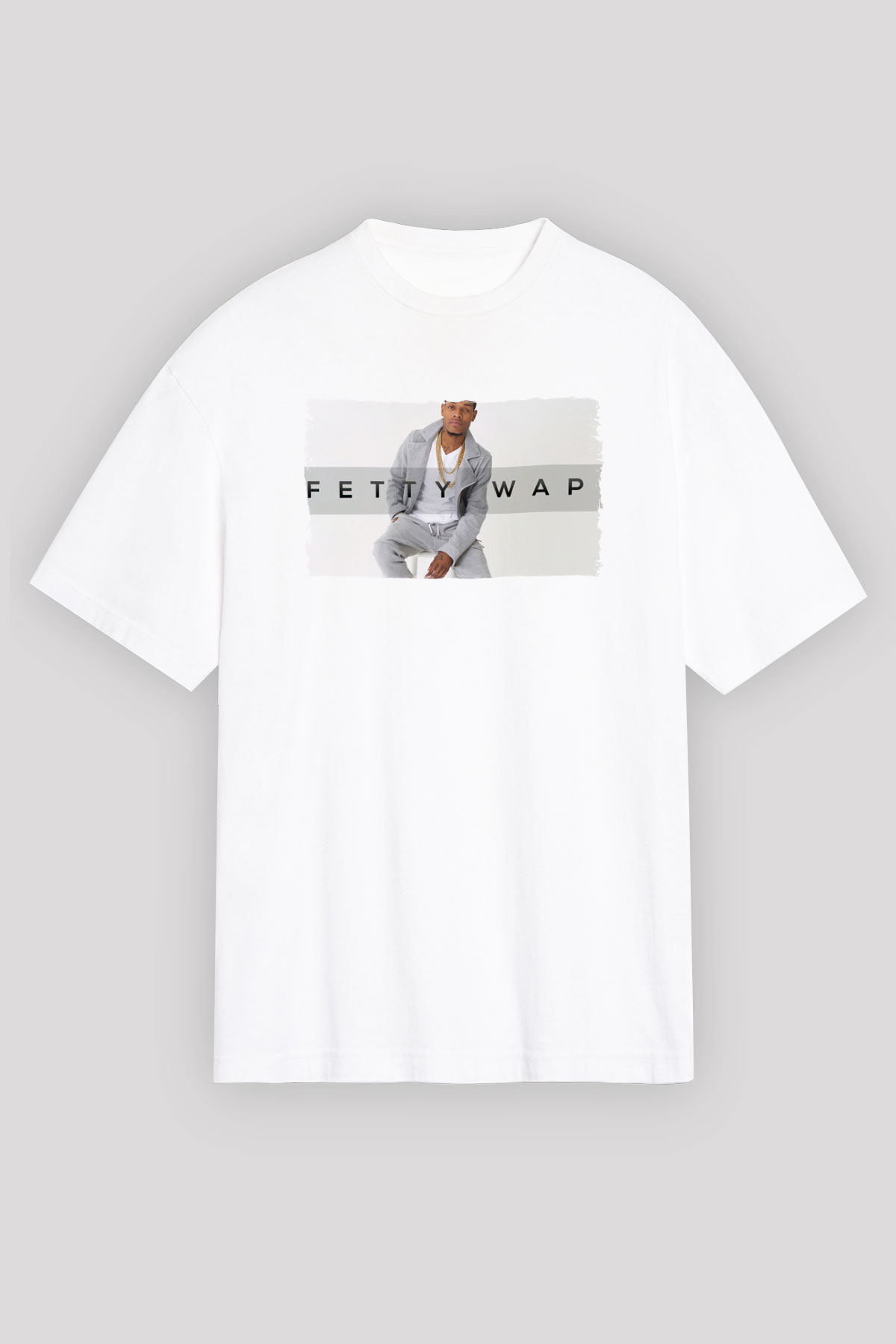 Fetty Wap Beyaz Unisex Tişört T-Shirt - TişörtFabrikası