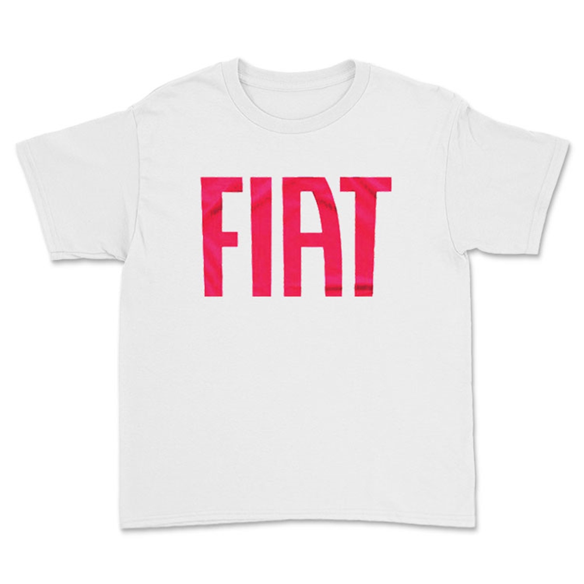 Fiat Automobiles Beyaz Çocuk Tişörtü Unisex T-Shirt