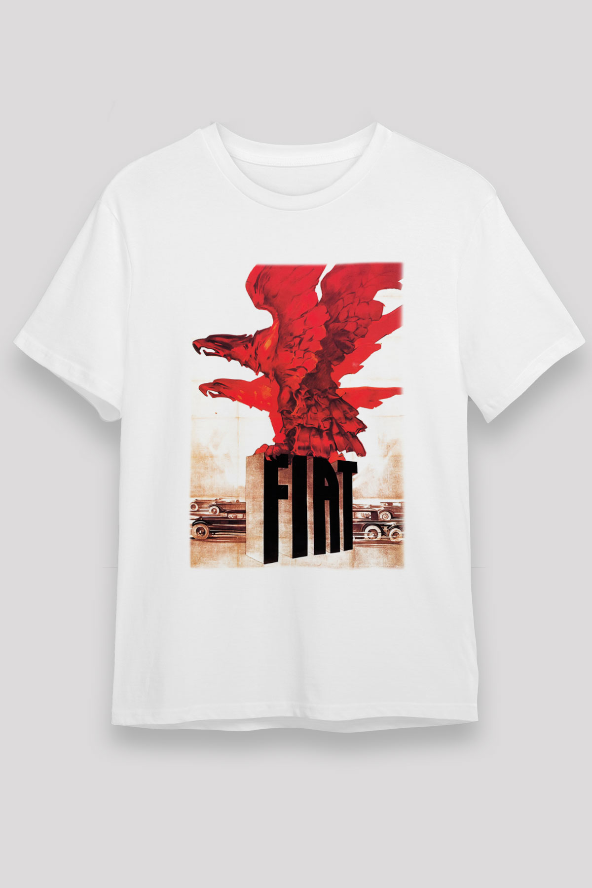 Fiat Automobiles Unisex Graphic Tee - STREETWEAR