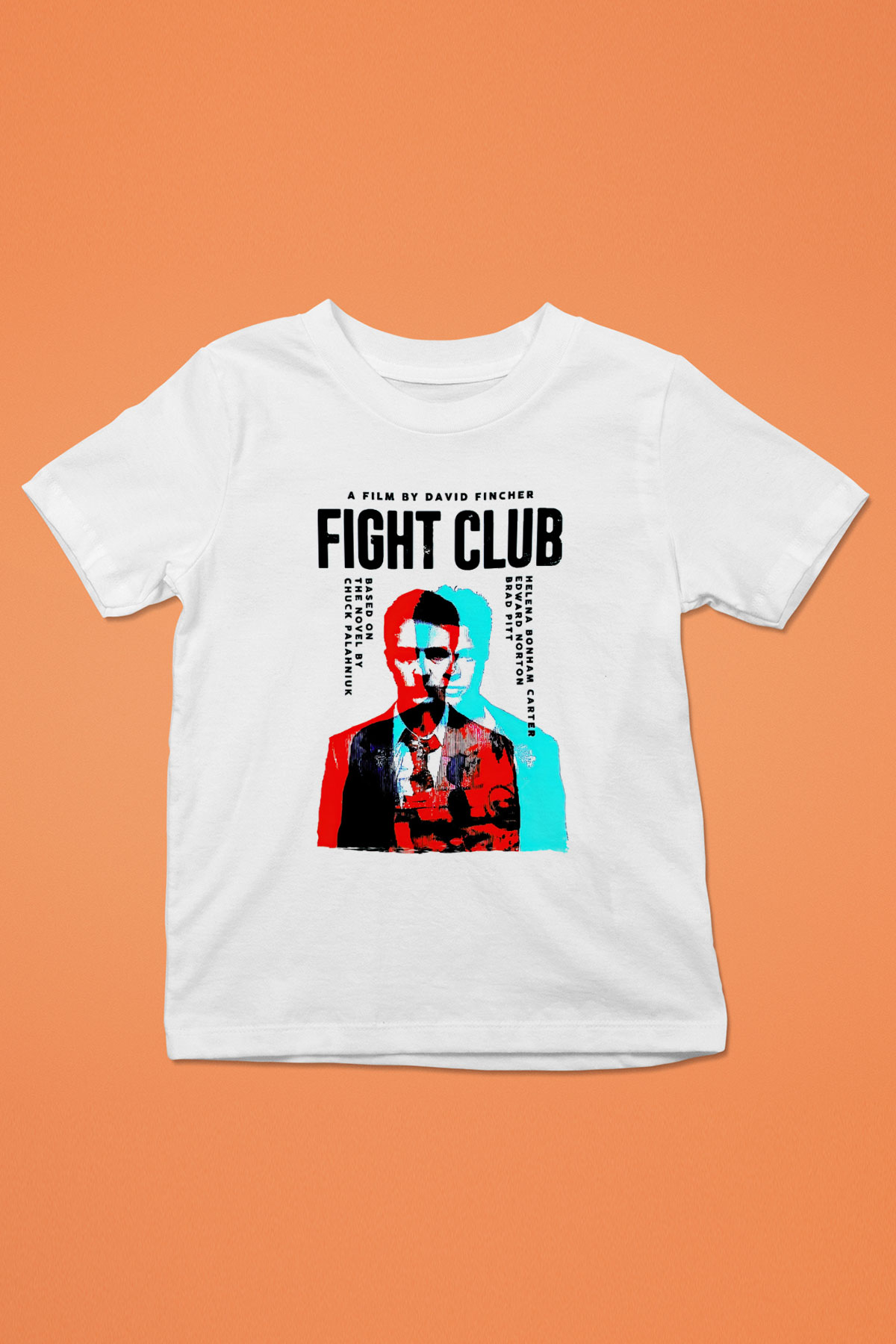 Fight Club Dövüş Klubü Beyaz Unisex  Çocuk Tişört