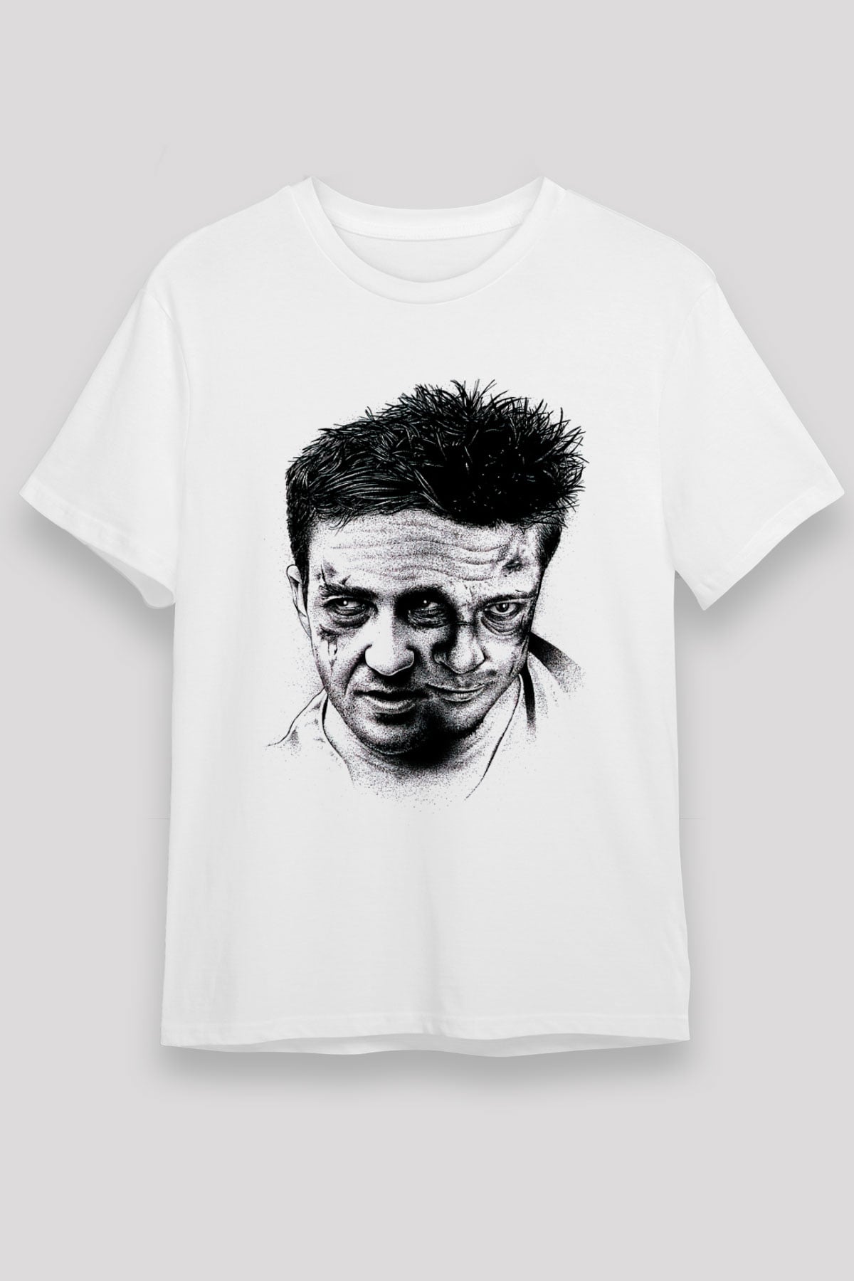 Fight Club Dövüş Klubü Beyaz Unisex Tişört