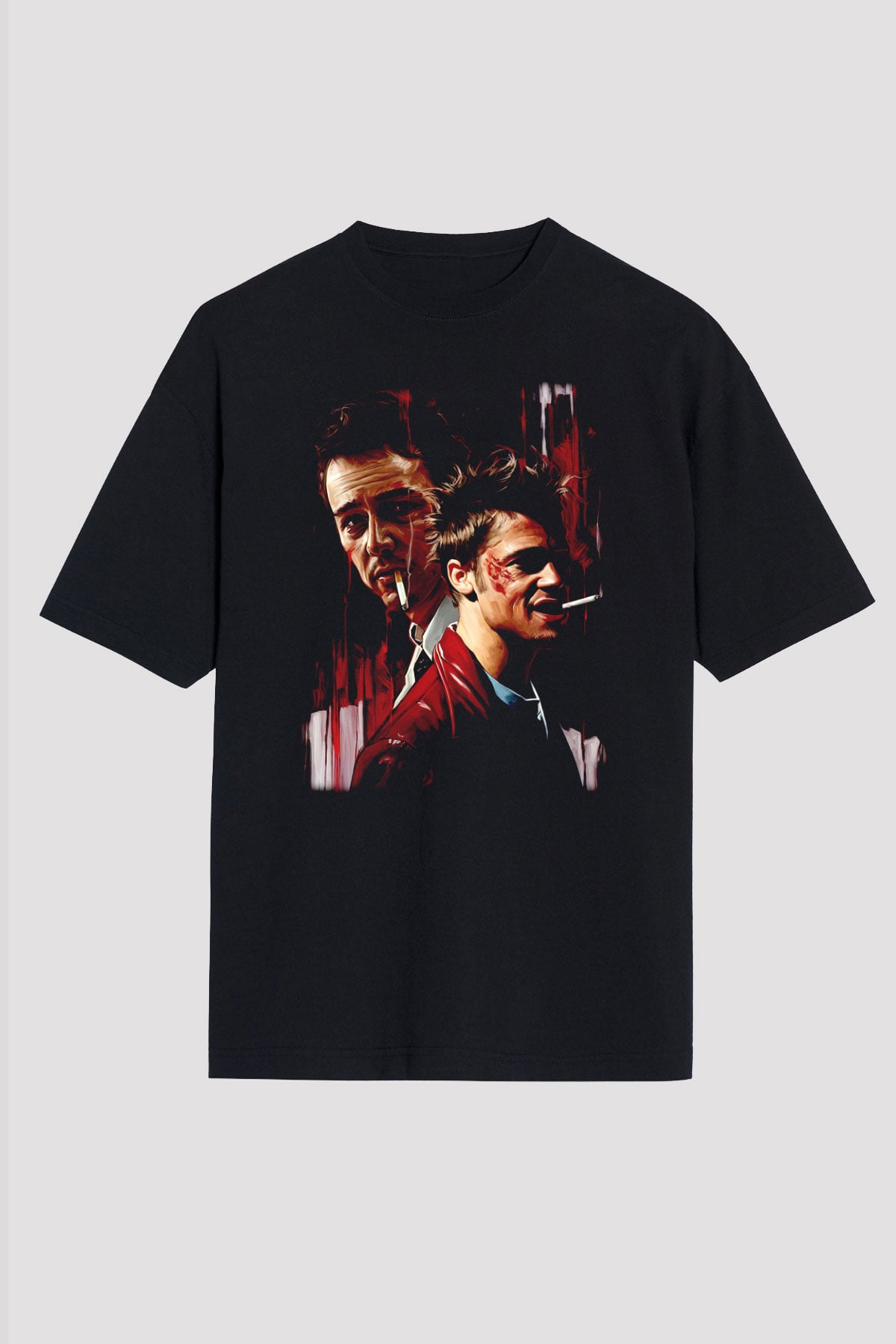 Fight Club Dövüş Klubü Siyah Unisex Tişört