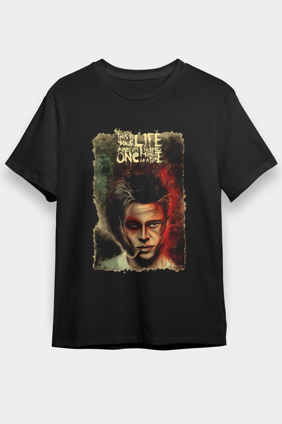 Fight Club Dövüş Klubü Siyah Unisex Tişört