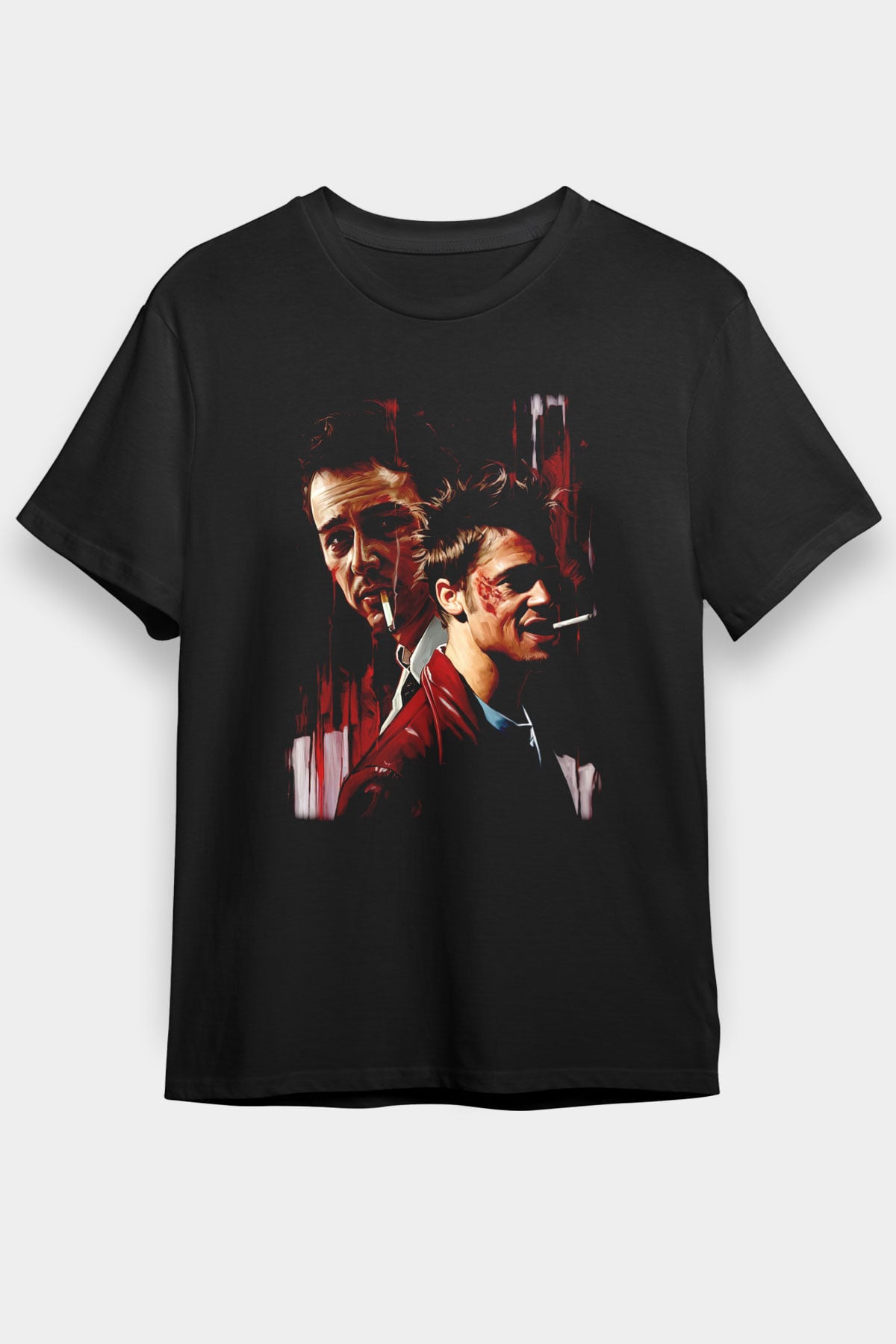 Fight Club Dövüş Klubü Siyah Unisex Tişört