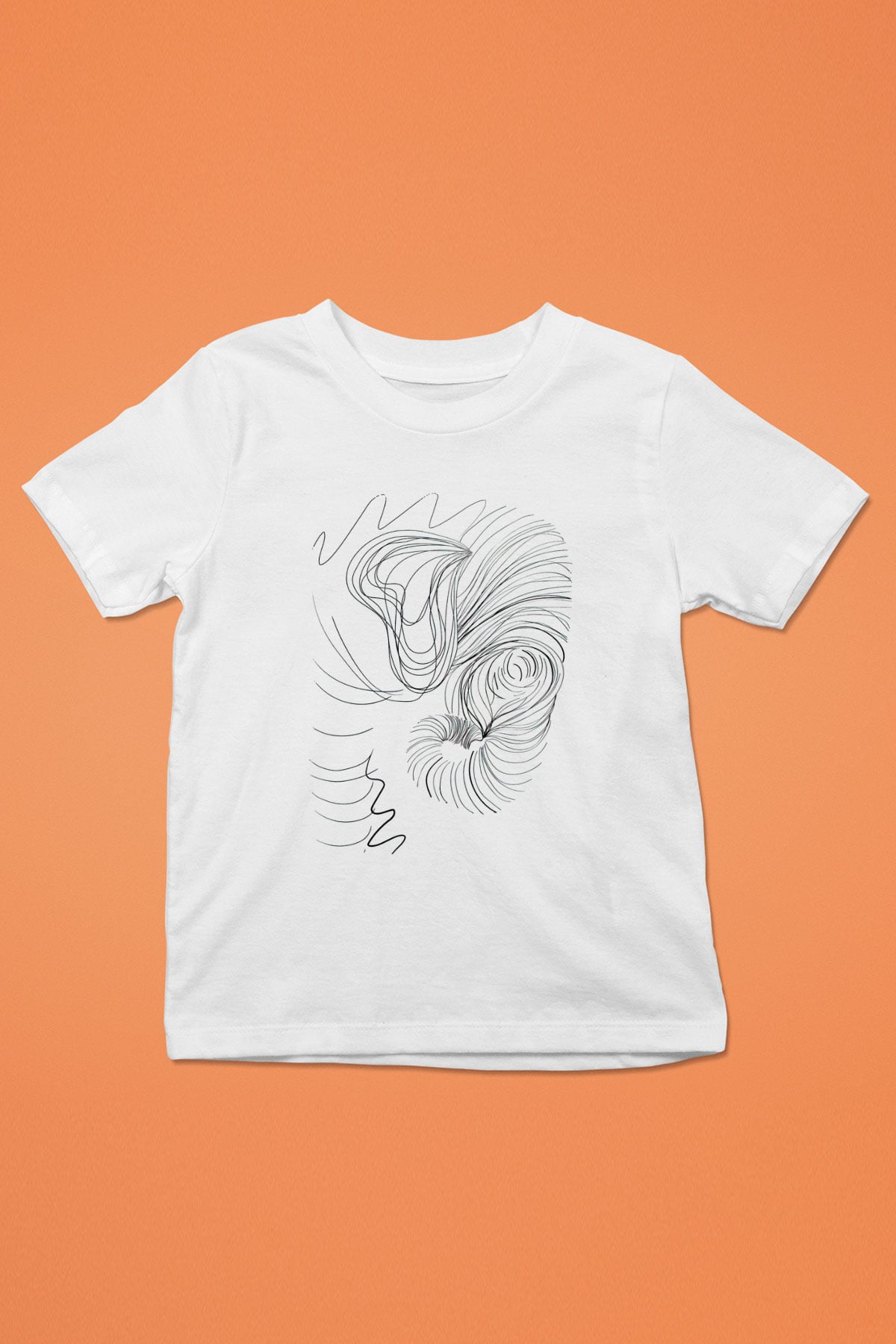 Fil Beyaz Unisex Çocuk Tişört