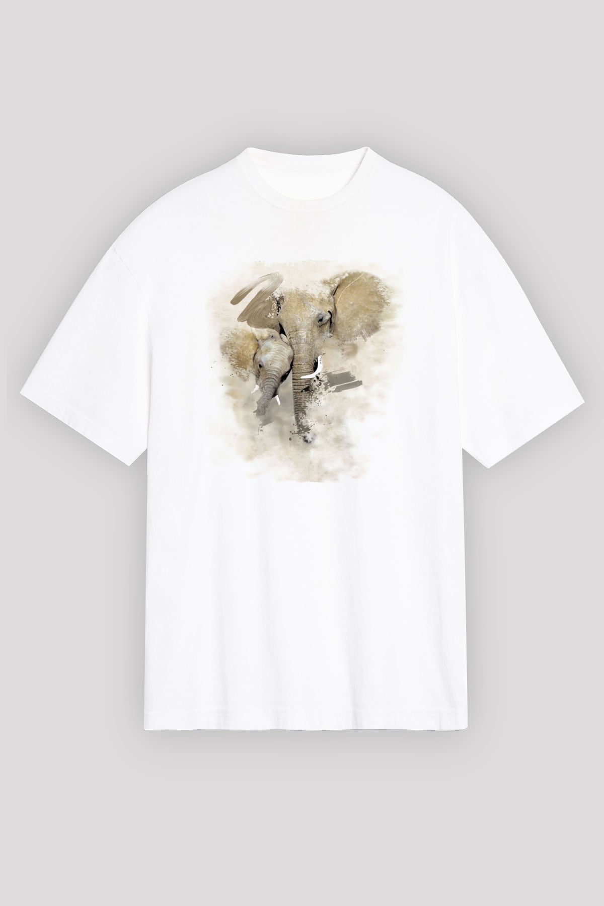 Fil Beyaz Unisex Tişört T-Shirt - TişörtFabrikası