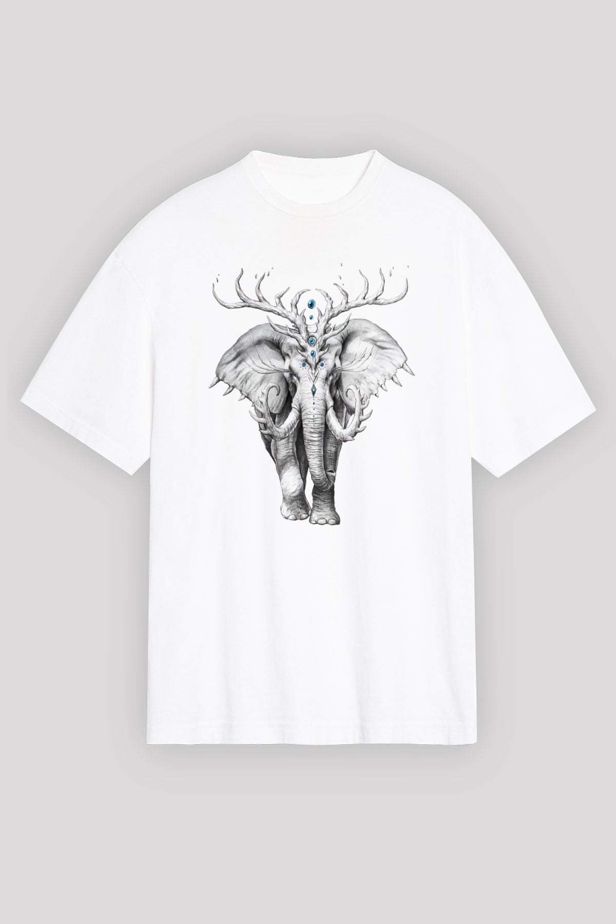 Fil Beyaz Unisex Tişört T-Shirt - TişörtFabrikası