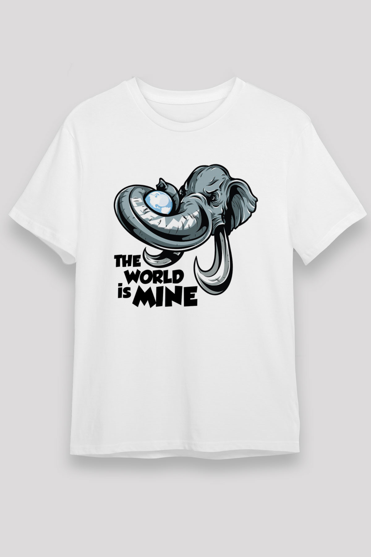 Fil Beyaz Unisex Tişört T-Shirt - TişörtFabrikası