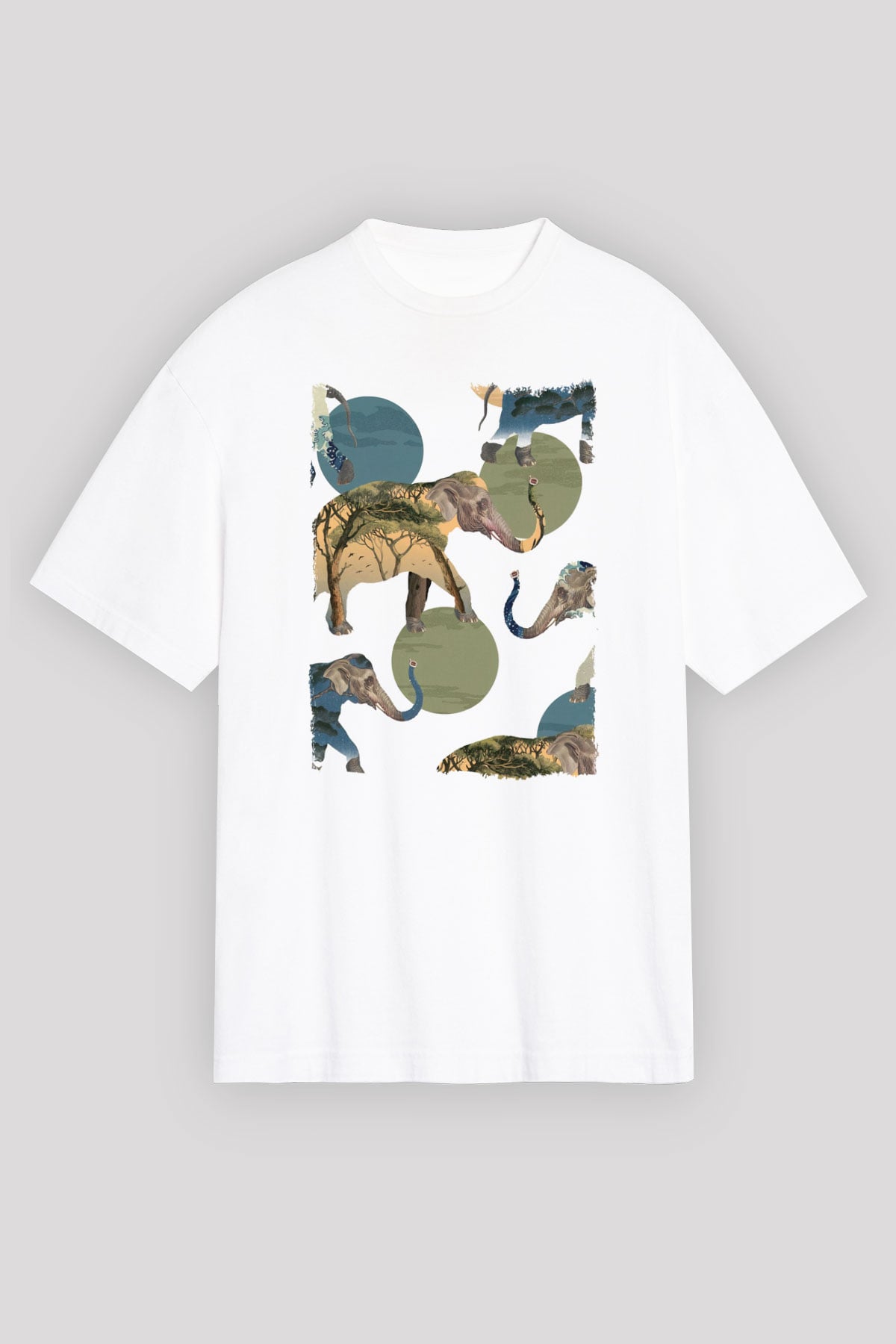 Fil Beyaz Unisex Tişört T-Shirt - TişörtFabrikası