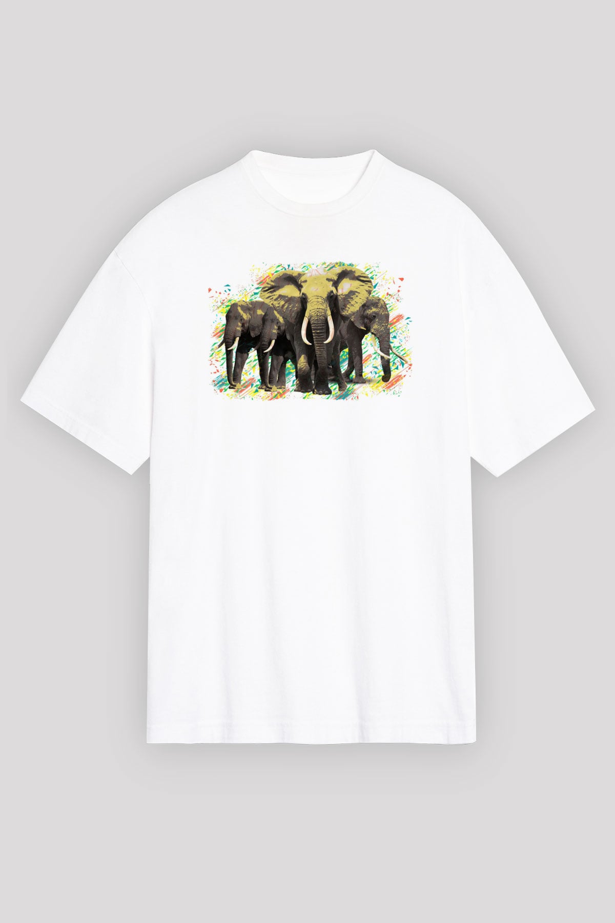 Fil Beyaz Unisex Tişört T-Shirt - TişörtFabrikası