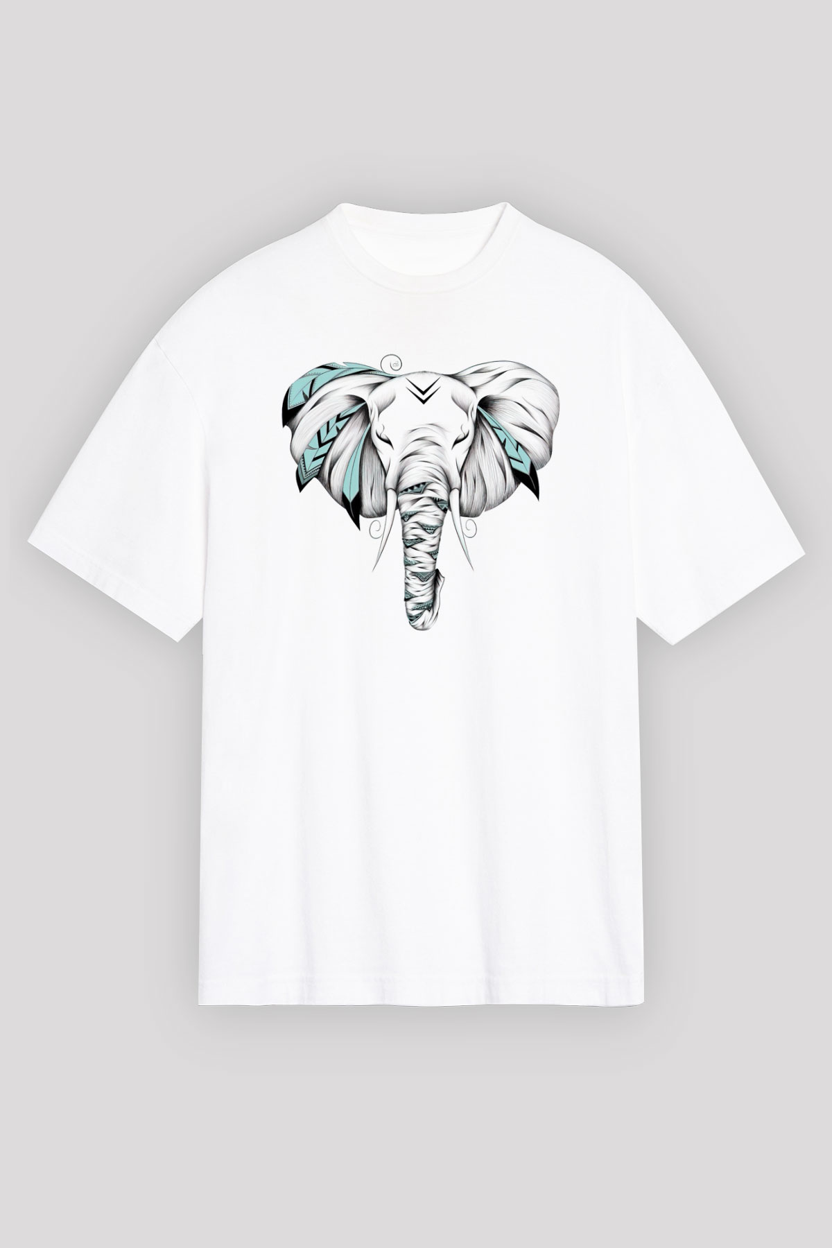 Fil Beyaz Unisex Tişört T-Shirt - TişörtFabrikası