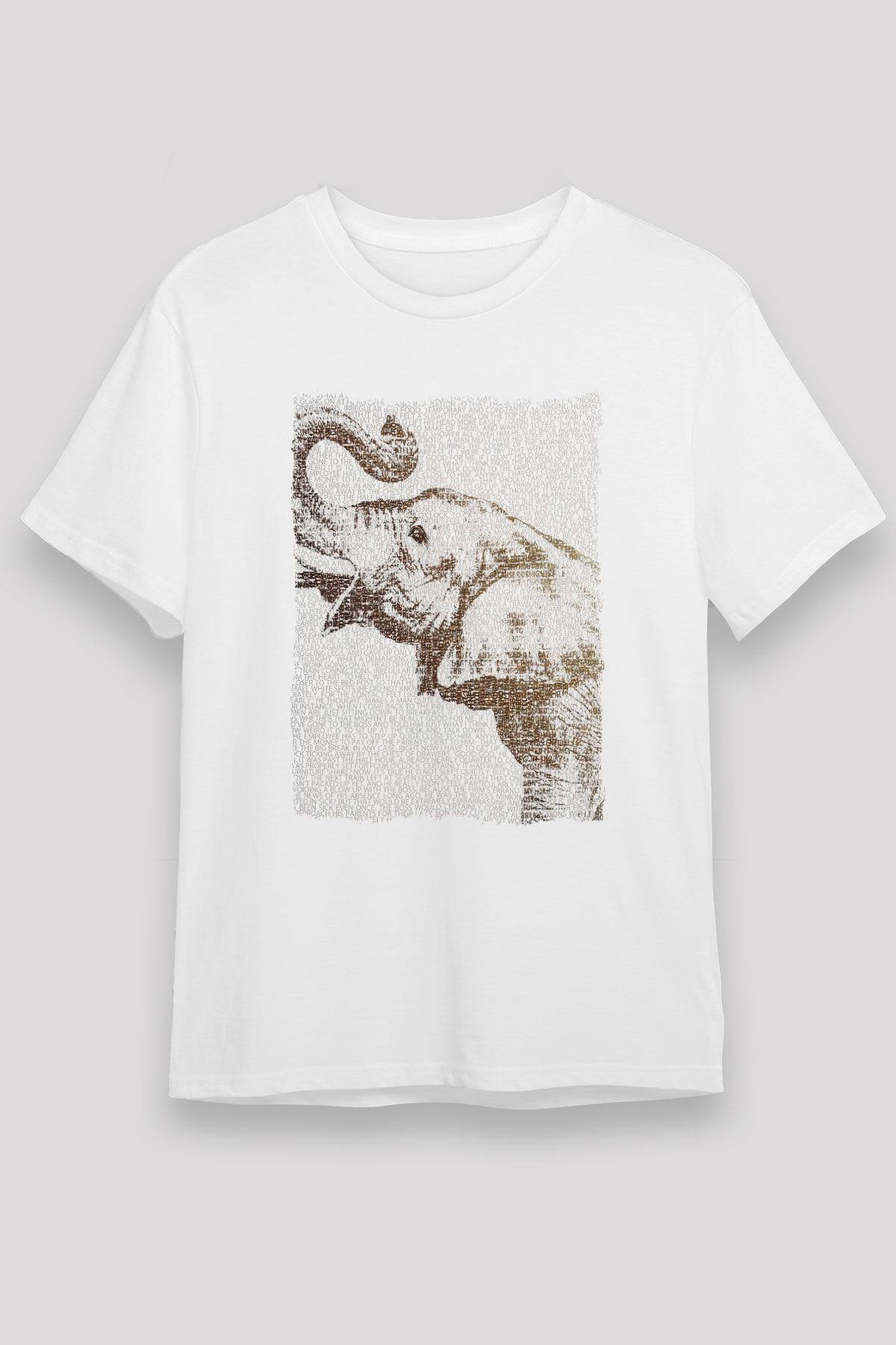 Fil Beyaz Unisex Tişört T-Shirt - TişörtFabrikası