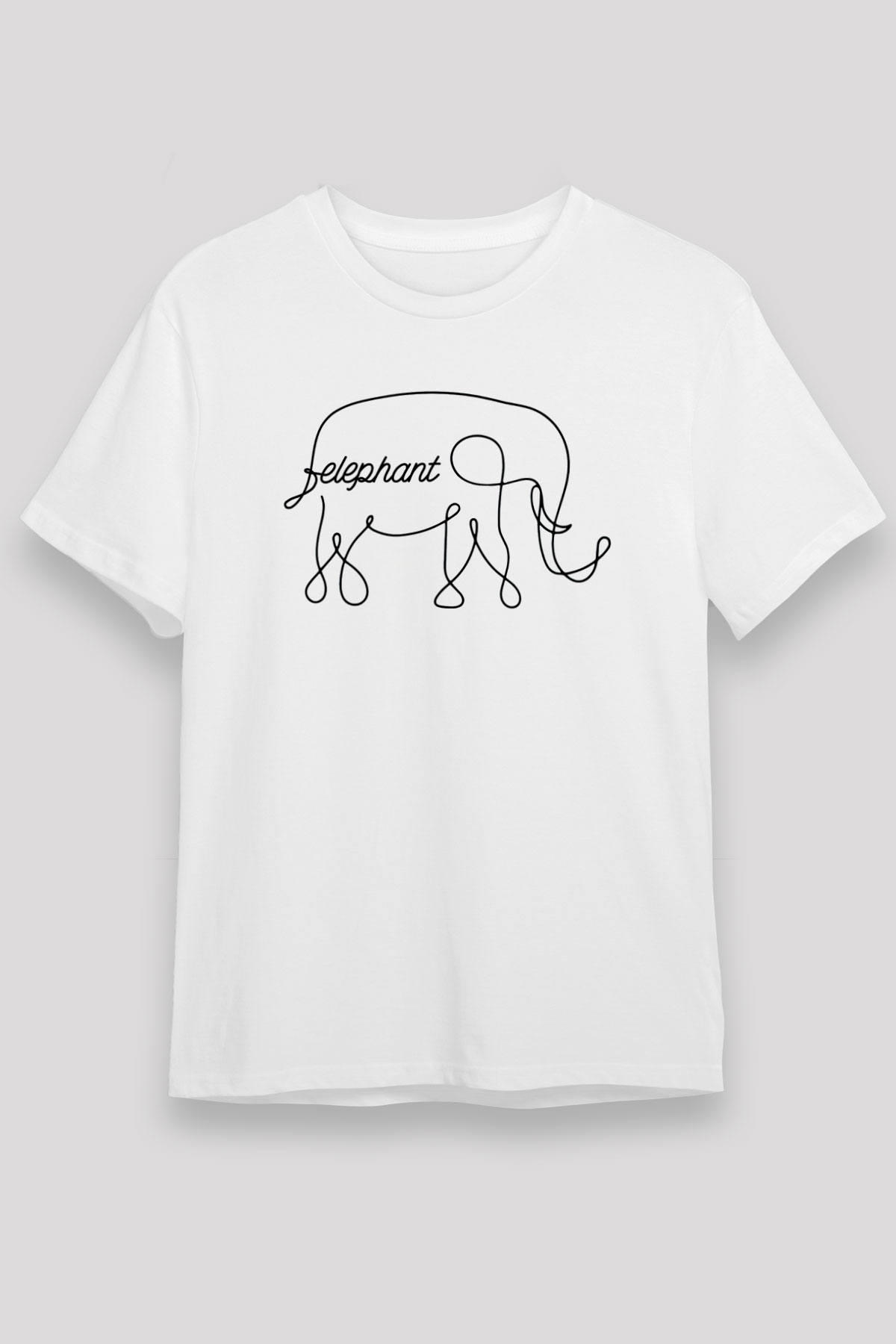 Fil Beyaz Unisex Tişört T-Shirt - TişörtFabrikası