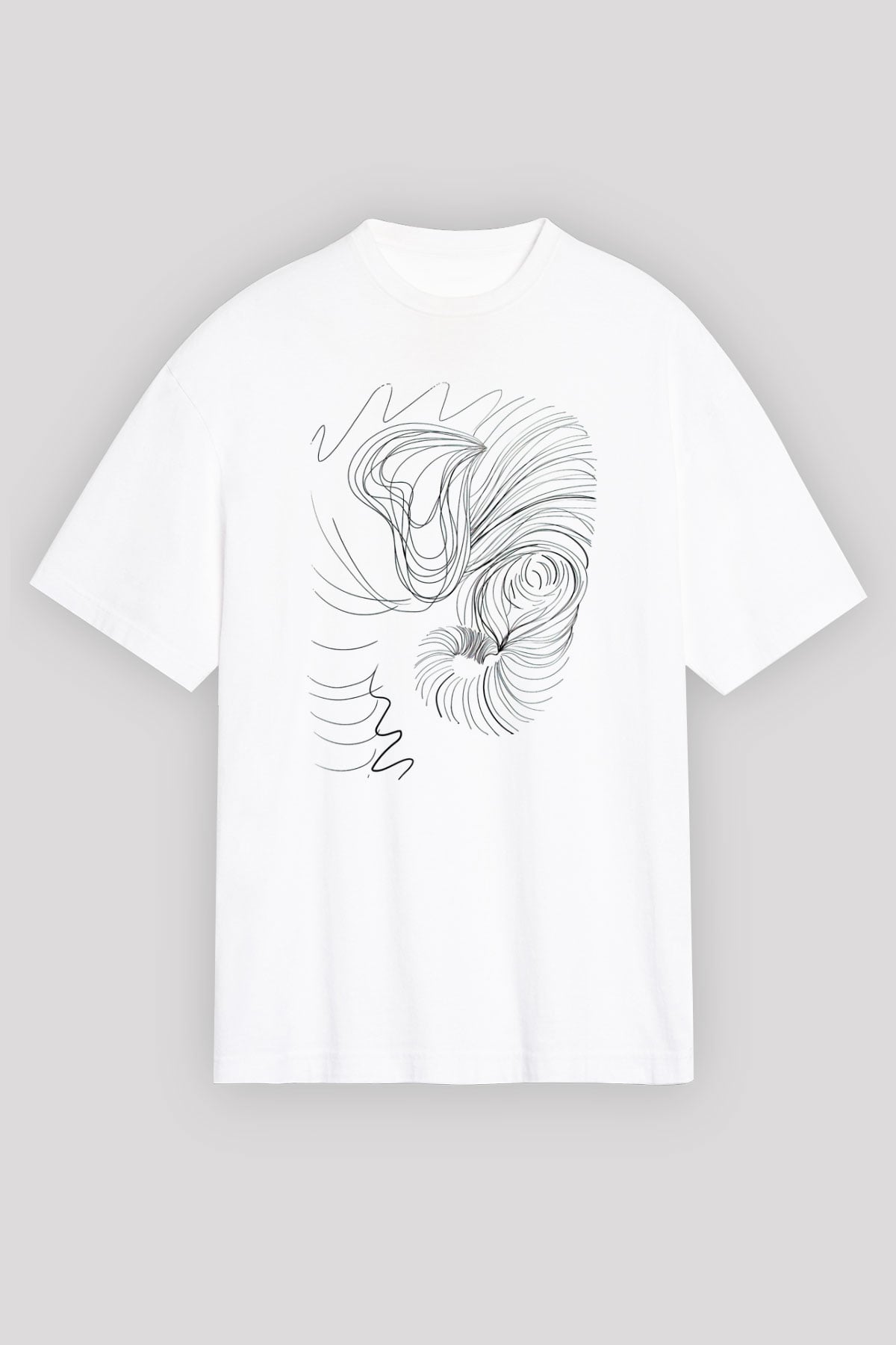 Fil Beyaz Unisex Tişört T-Shirt - TişörtFabrikası