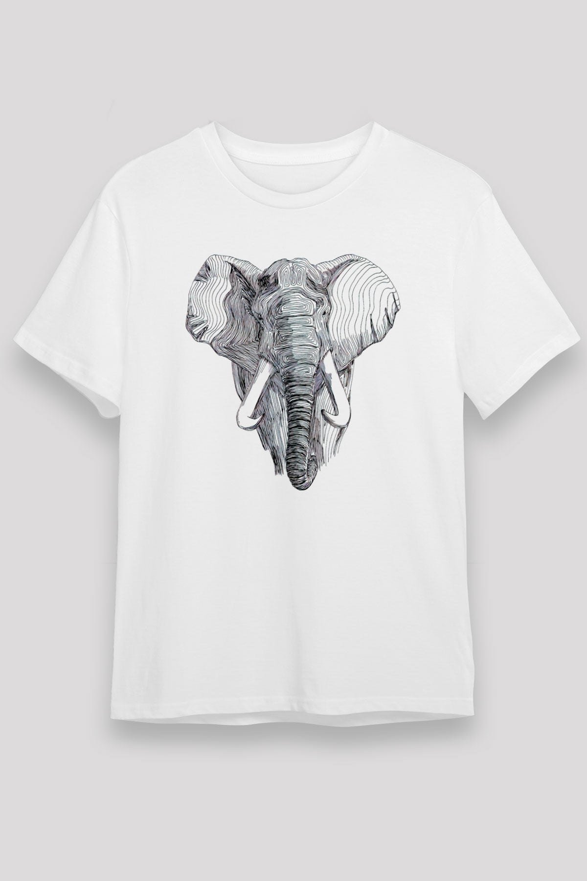 Fil Beyaz Unisex Tişört T-Shirt - TişörtFabrikası