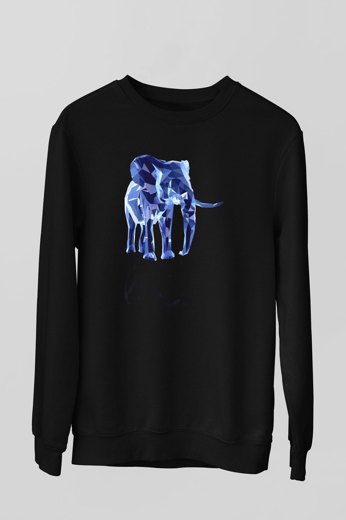 Fil Siyah Unisex Sweatshirt