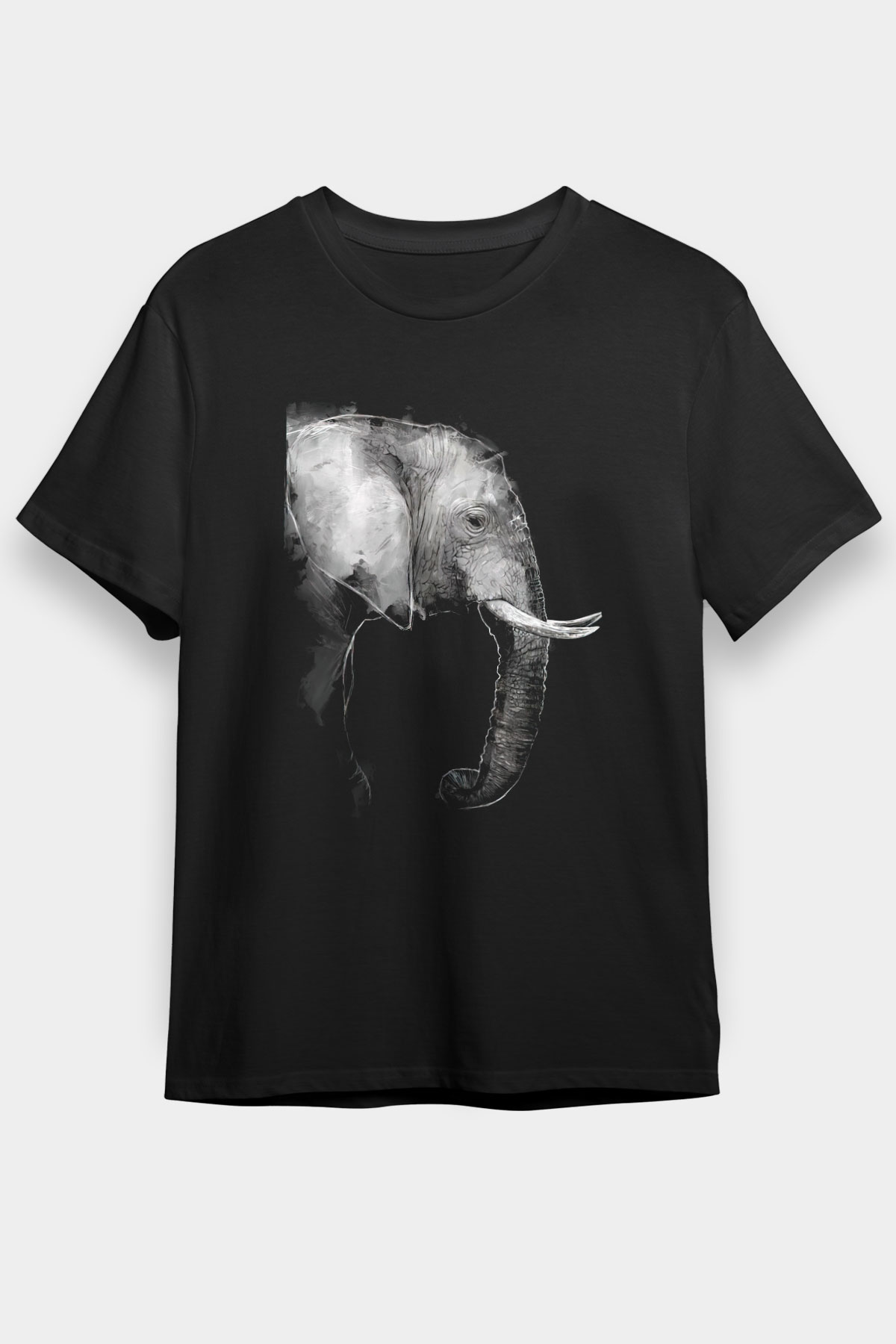 Fil Siyah Unisex Tişört T-Shirt - TişörtFabrikası