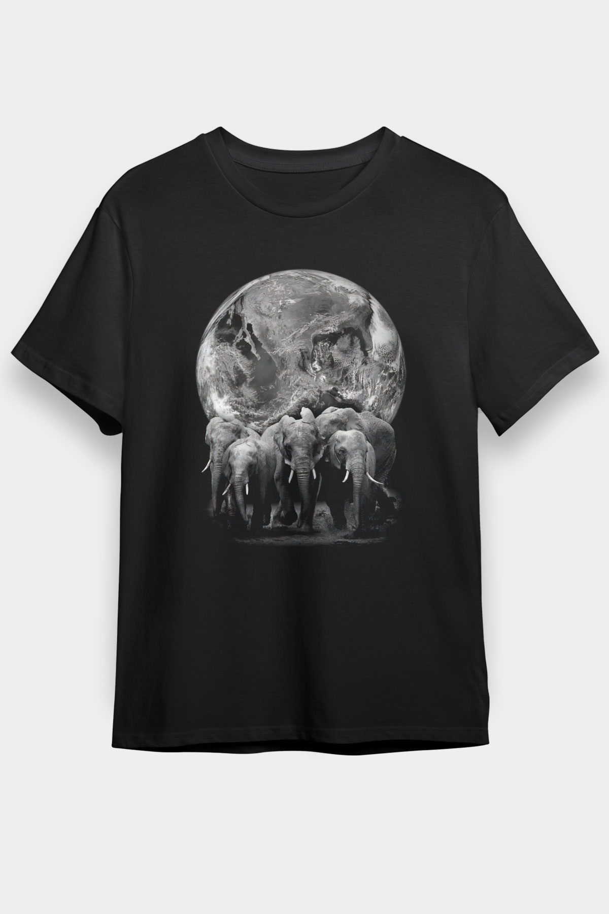 Fil Siyah Unisex Tişört T-Shirt - TişörtFabrikası