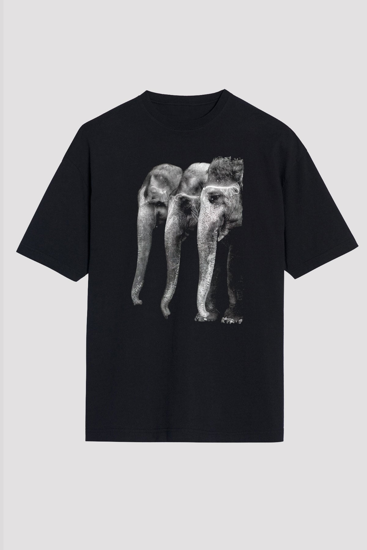 Fil Siyah Unisex Tişört T-Shirt - TişörtFabrikası