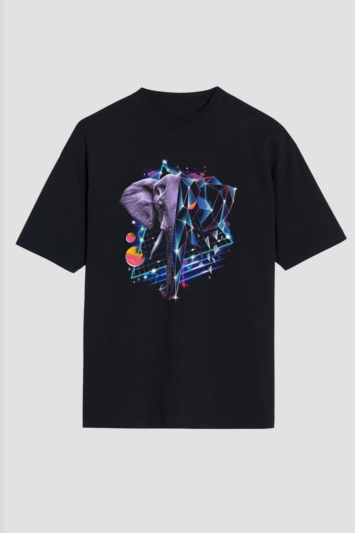 Fil Siyah Unisex Tişört T-Shirt - TişörtFabrikası