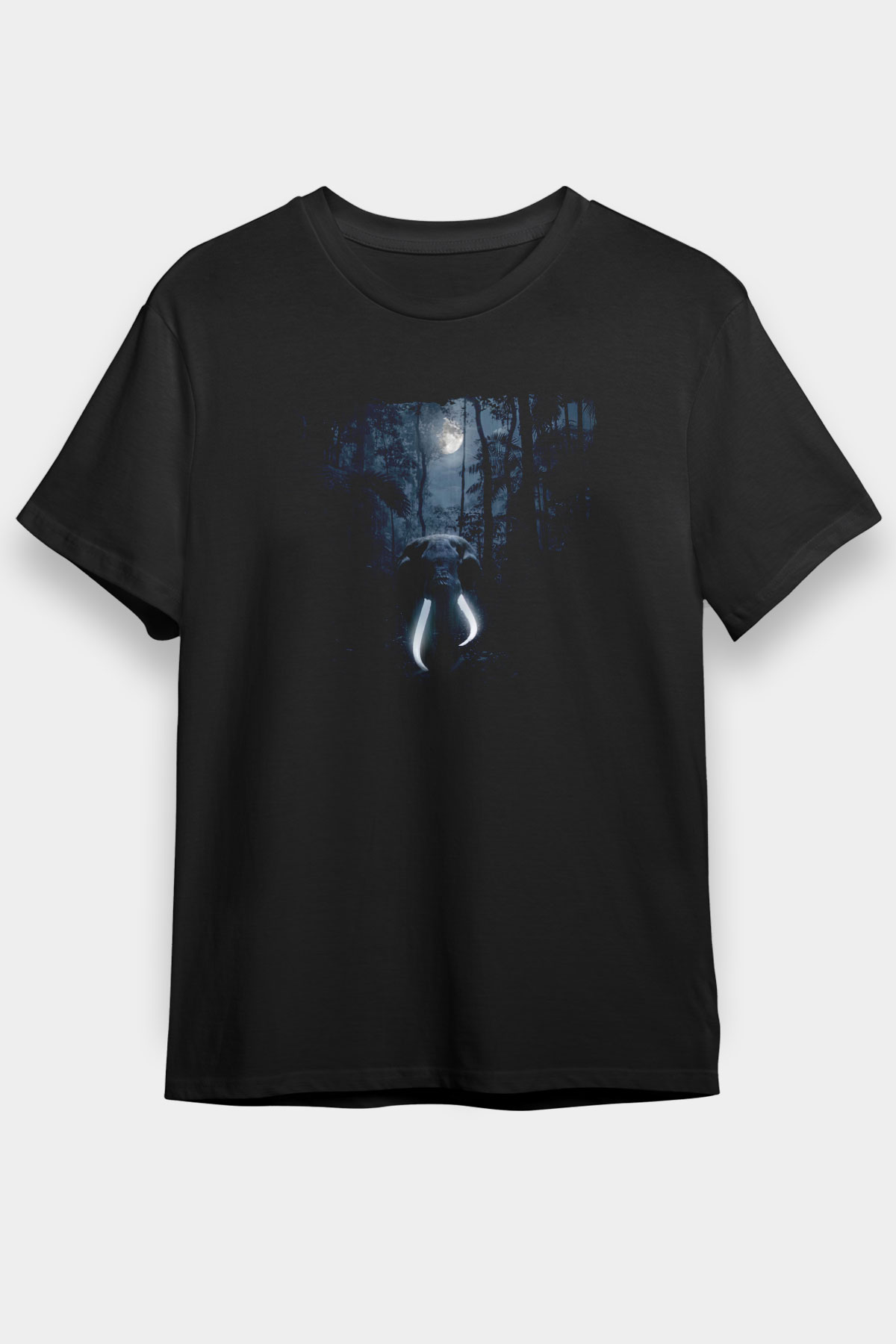 Fil Siyah Unisex Tişört T-Shirt - TişörtFabrikası
