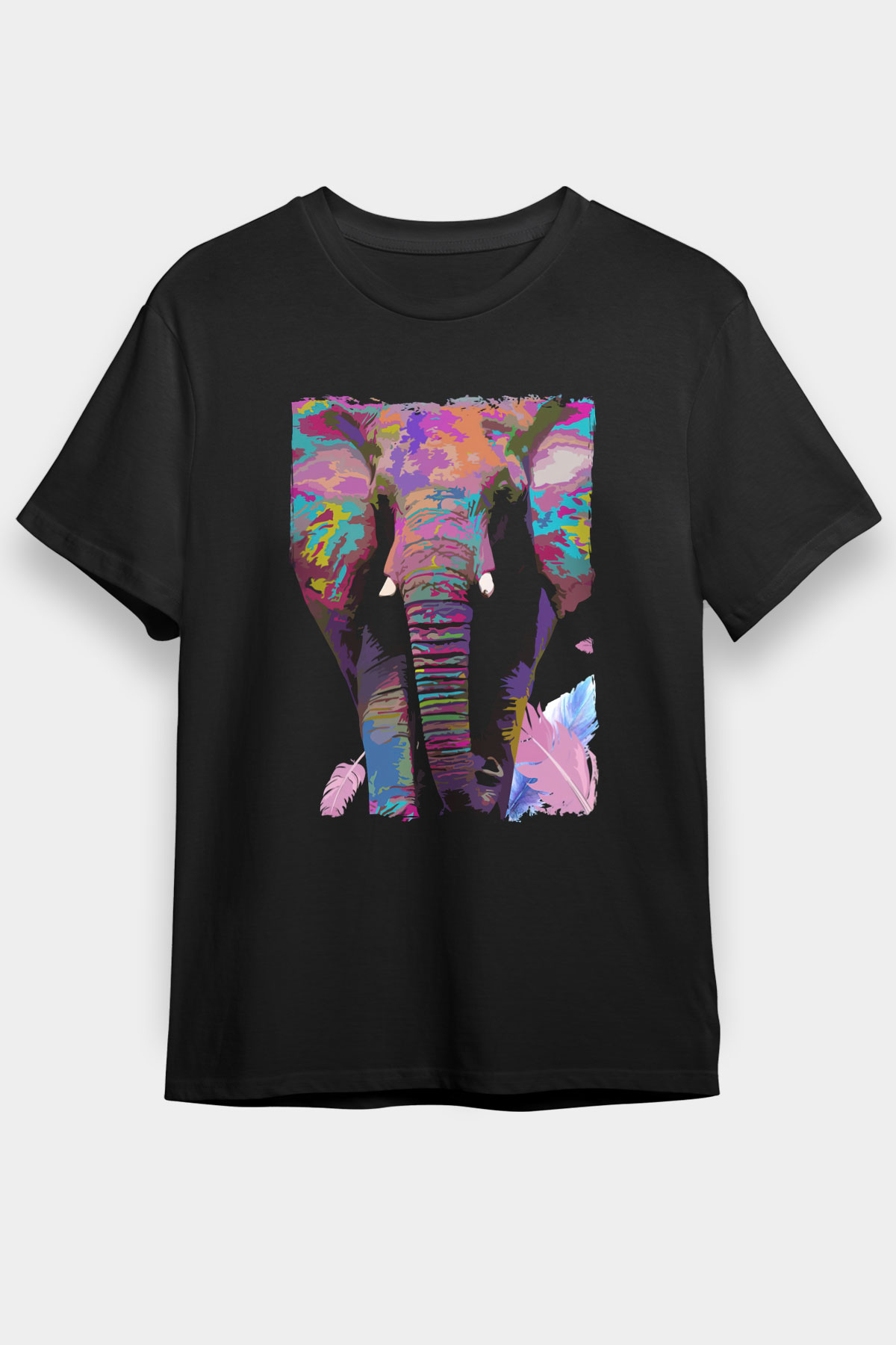 Fil Siyah Unisex Tişört T-Shirt - TişörtFabrikası