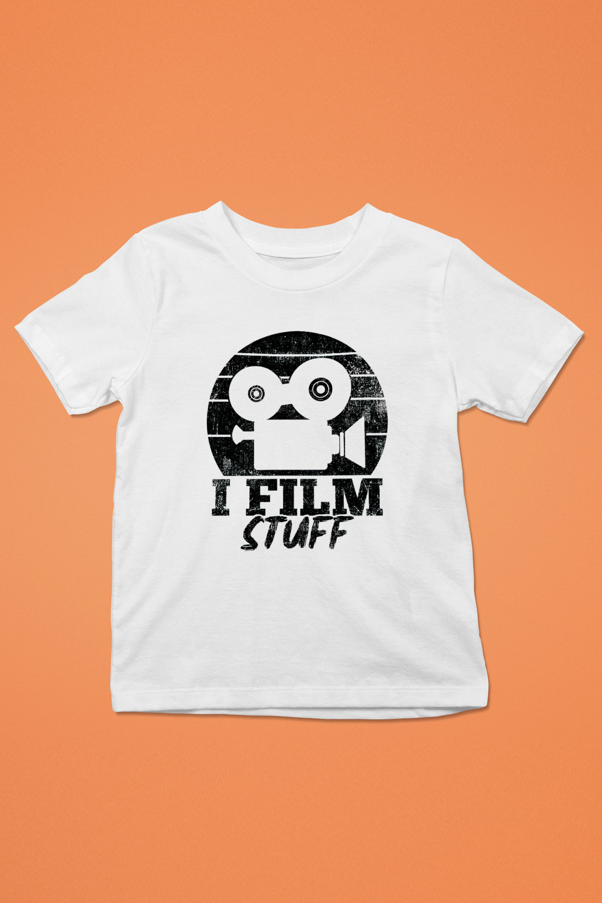 Film yönetmeni Beyaz Unisex Çocuk Tişört