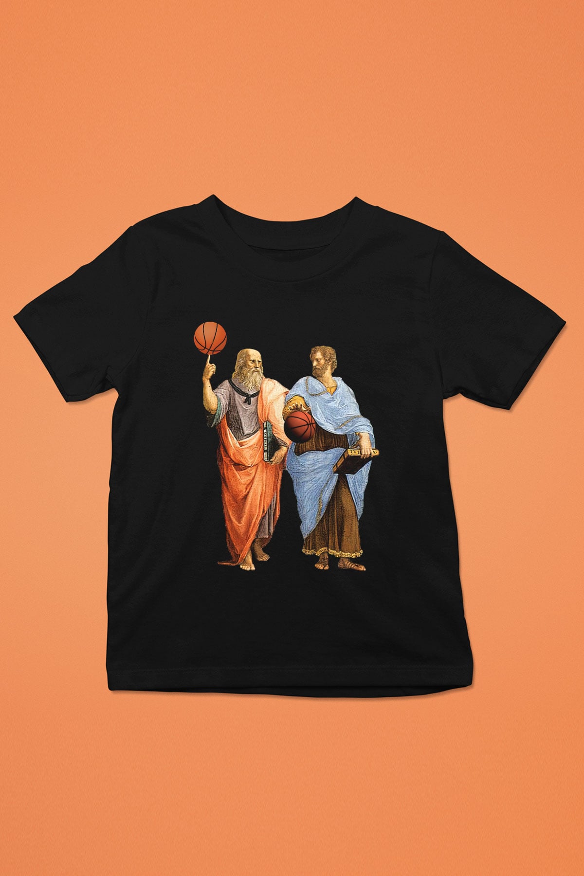 Filozof Siyah Unisex Çocuk Tişört