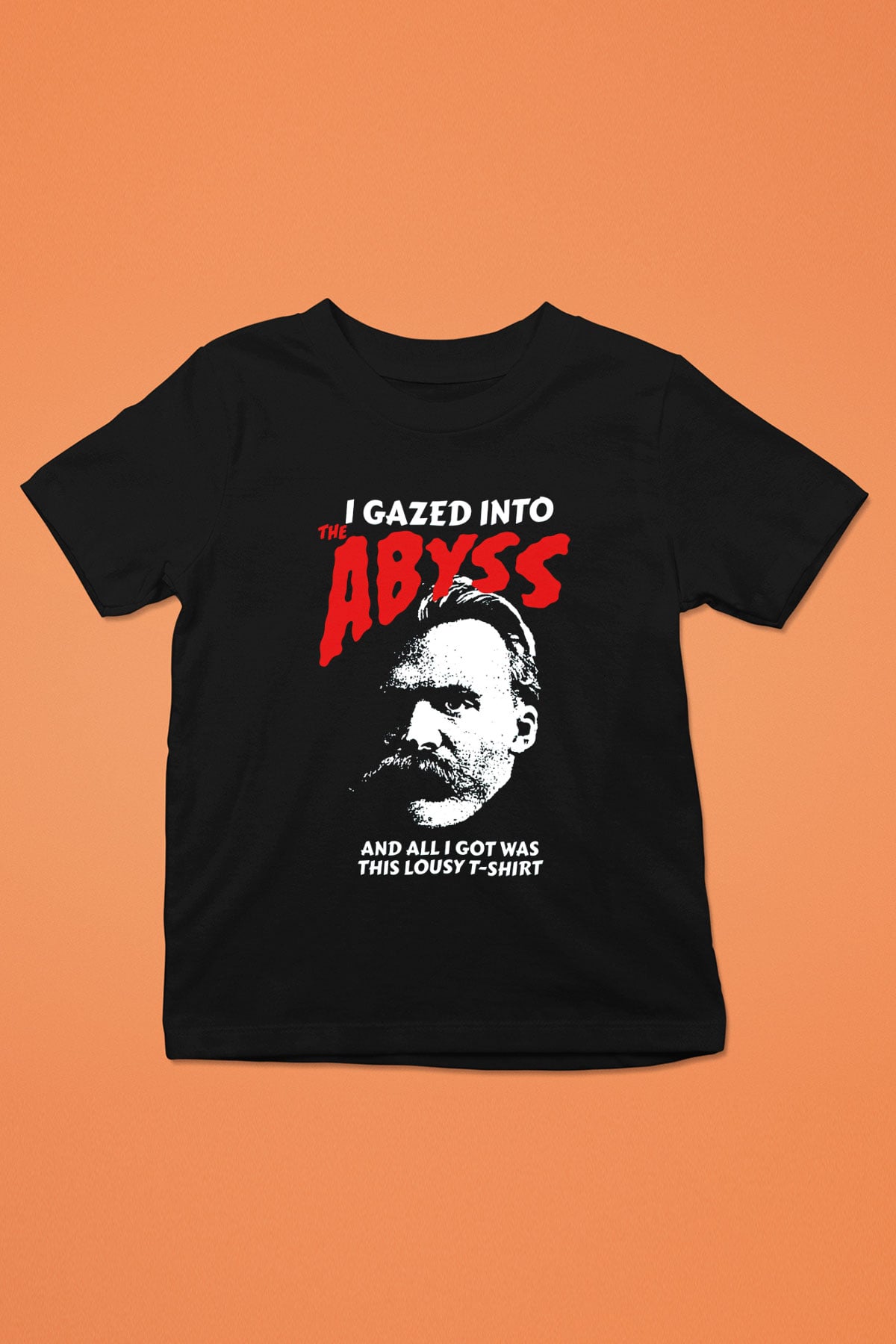 Filozof Siyah Unisex Çocuk Tişört
