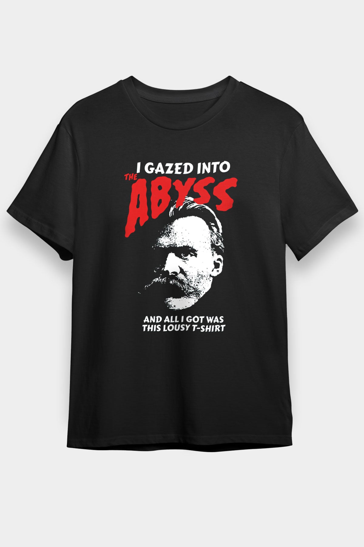 Filozof Siyah Unisex Tişört T-Shirt - TişörtFabrikası