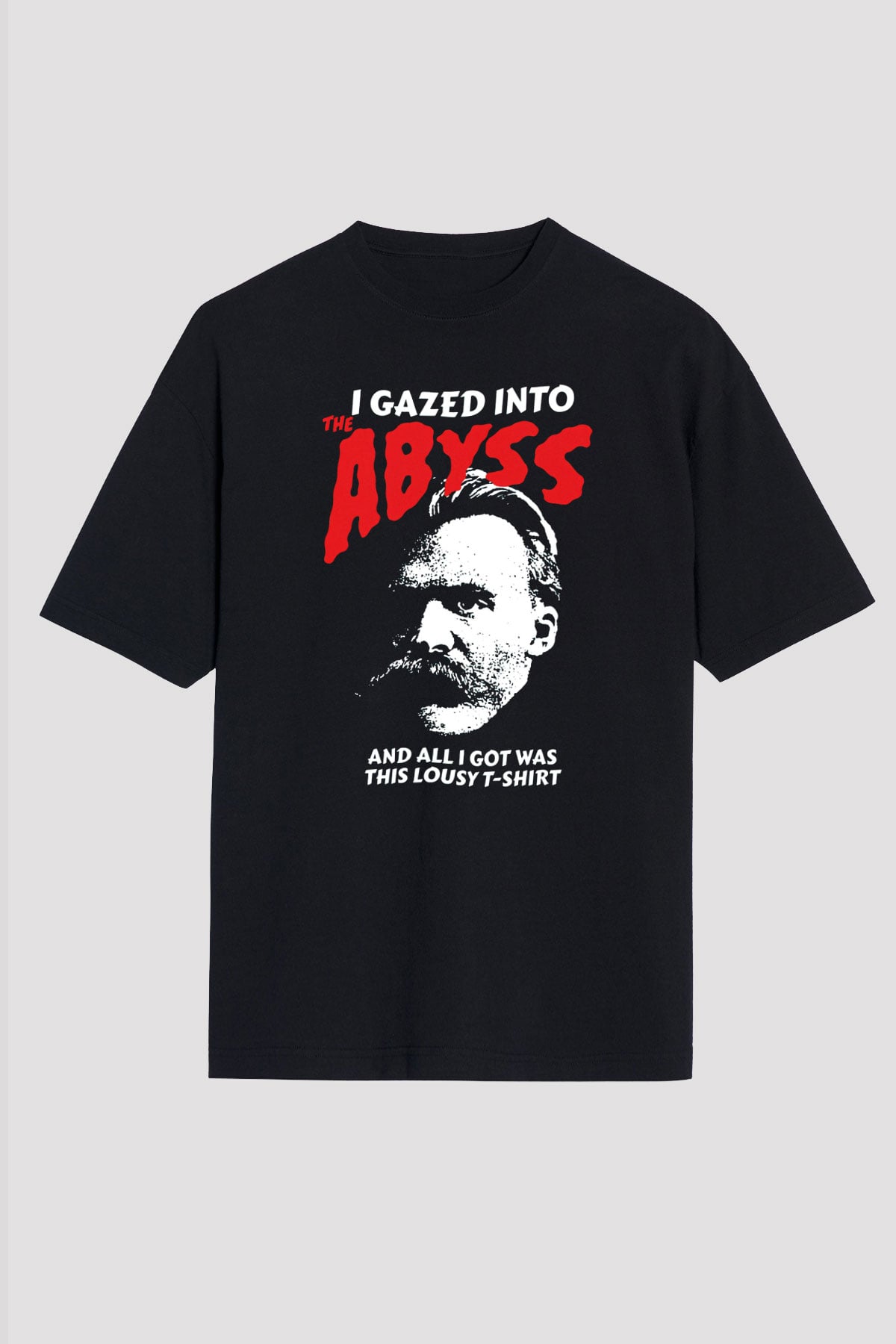 Filozof Siyah Unisex Tişört T-Shirt - TişörtFabrikası