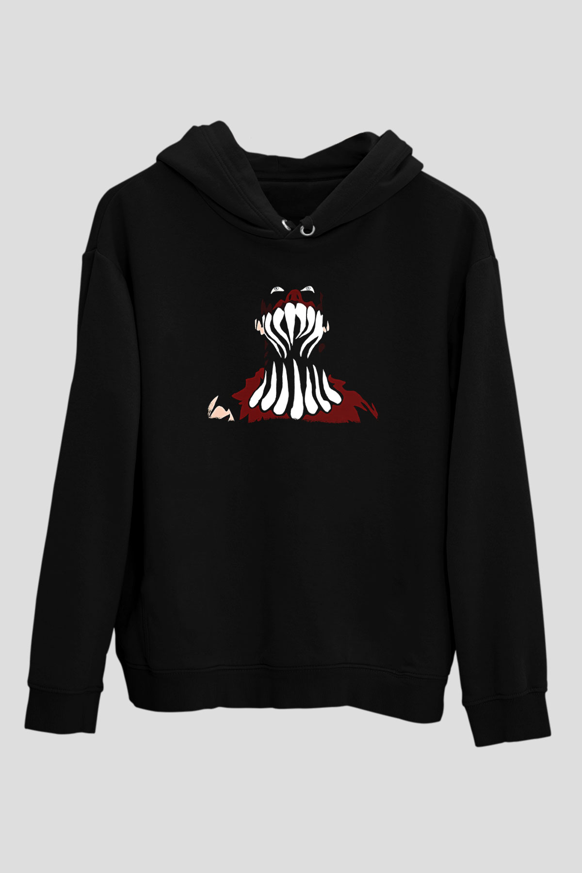 Finn Balor Baskılı Unisex Siyah Hoodie