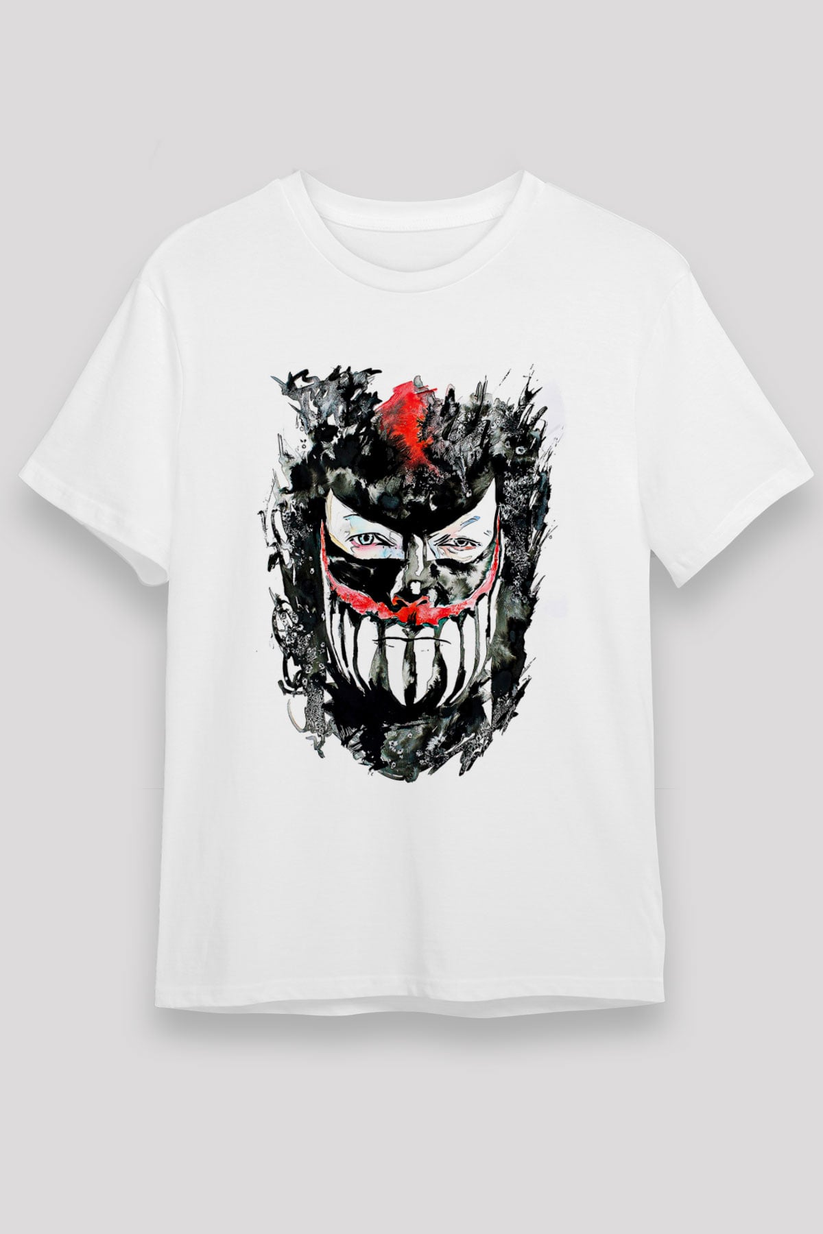 Finn Balor Unisex Baskılı Beyaz Tişört - Tshirt