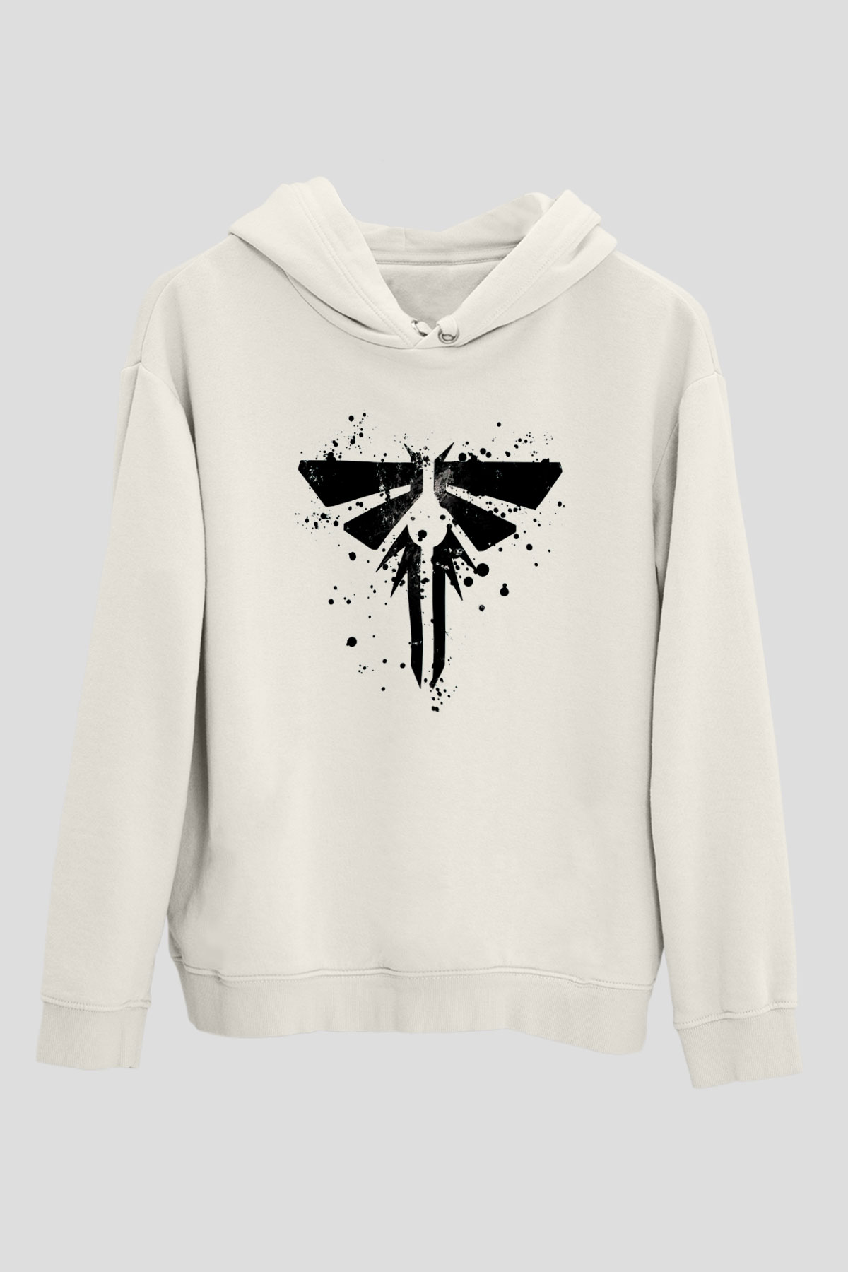 Firefly Beyaz Unisex Hoodie