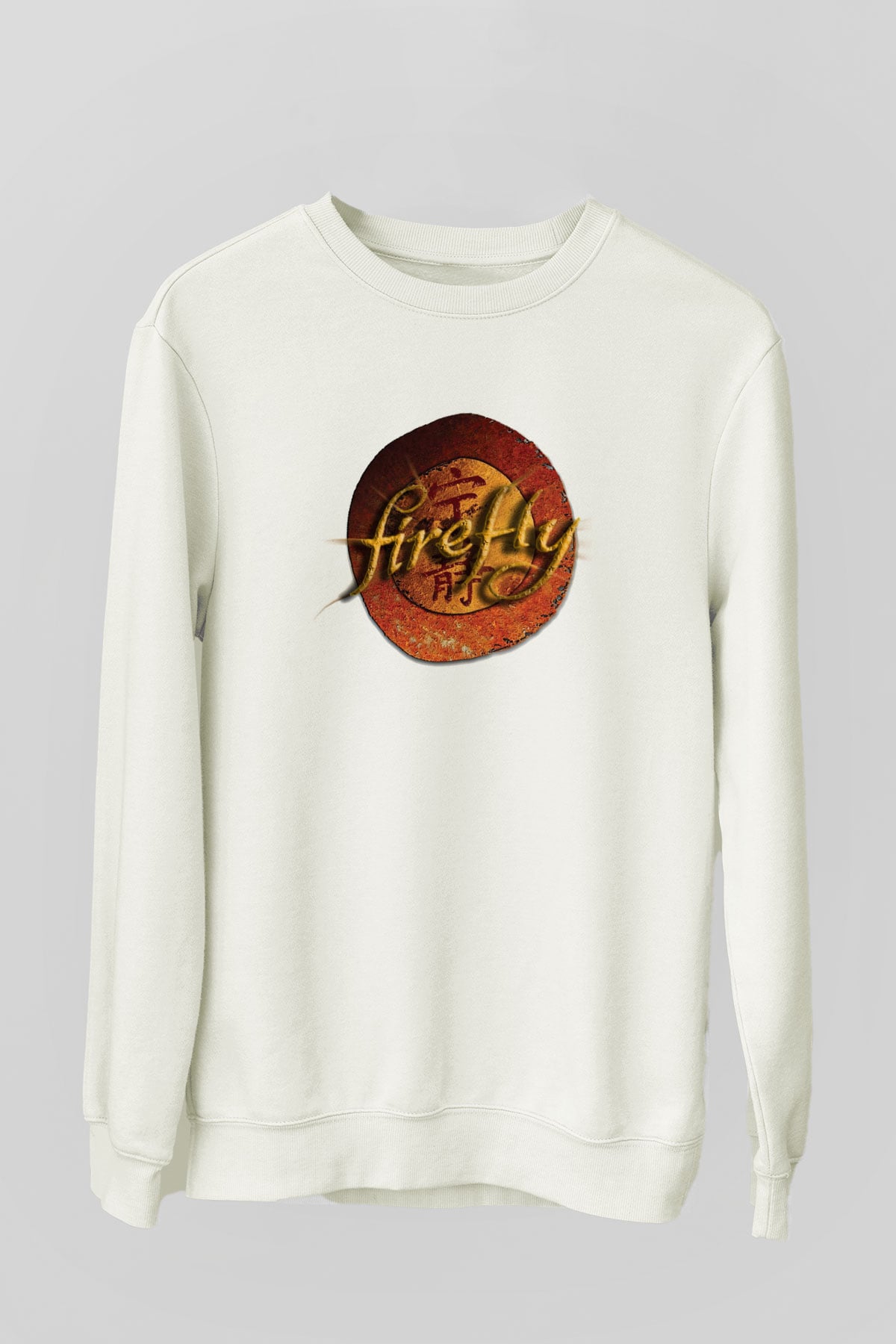 Firefly Beyaz Unisex Sweatshirt