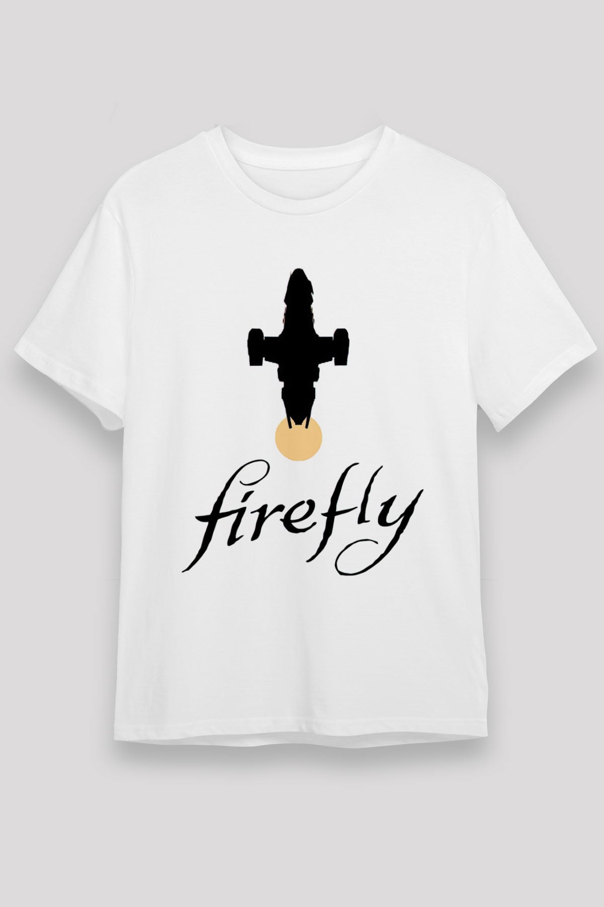 Firefly Beyaz Unisex Tişört T-Shirt