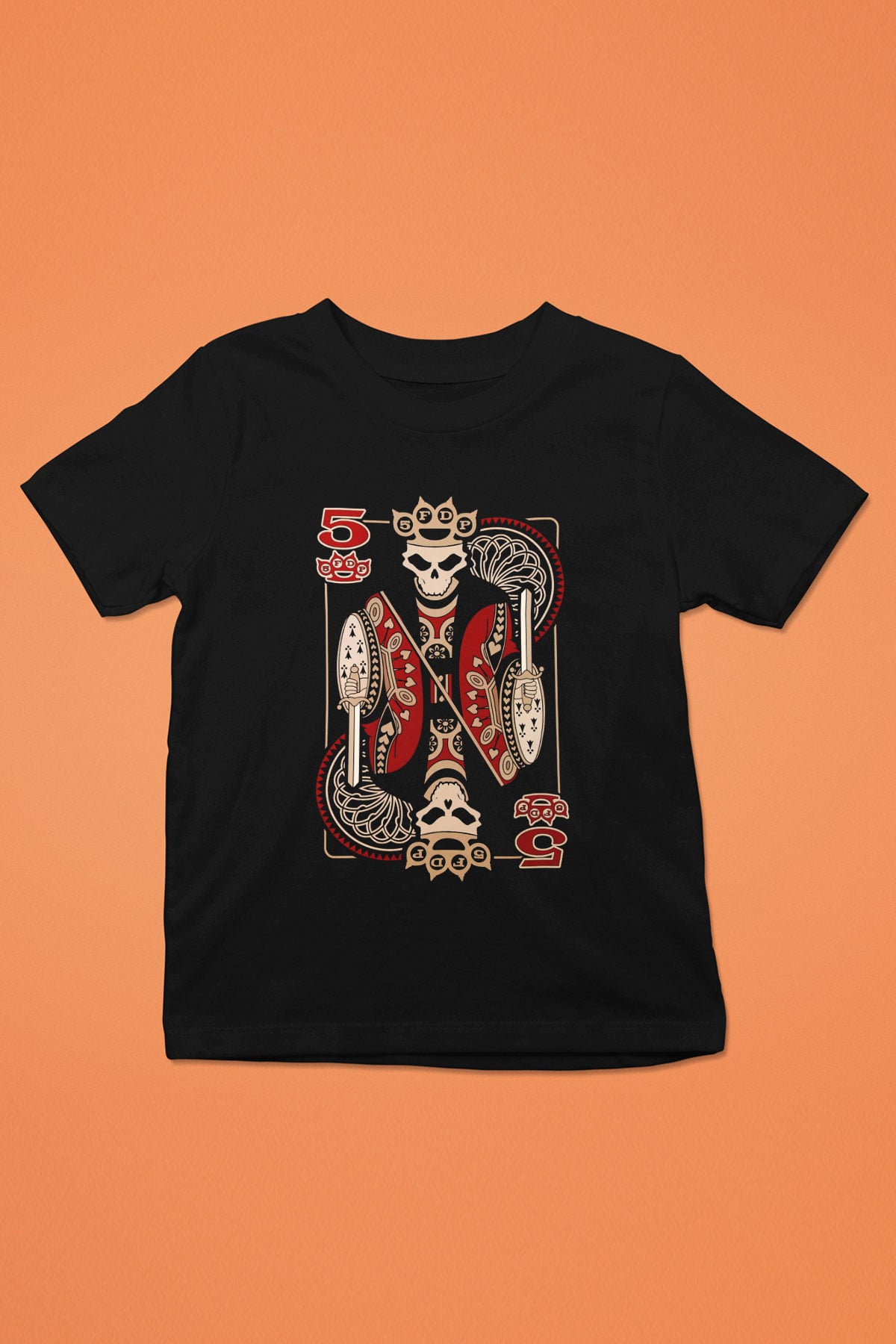 Five Finger Death Punch Siyah Unisex Çocuk Tişört