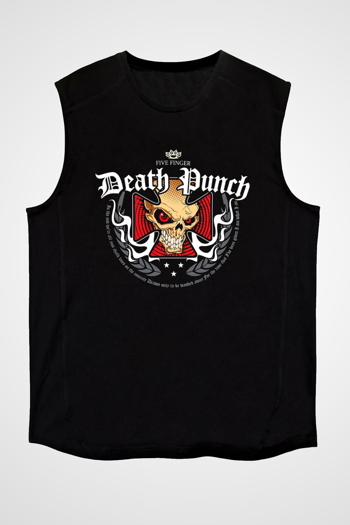 Five Finger Death Punch Siyah Unisex Kolsuz Tişört