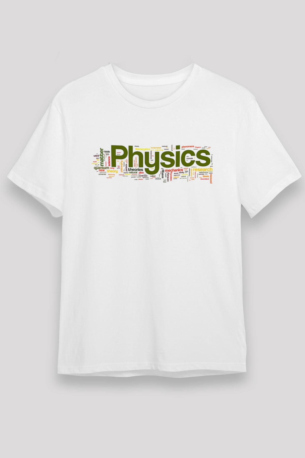 Fizikçi Beyaz Unisex Tişört T-Shirt - TişörtFabrikası