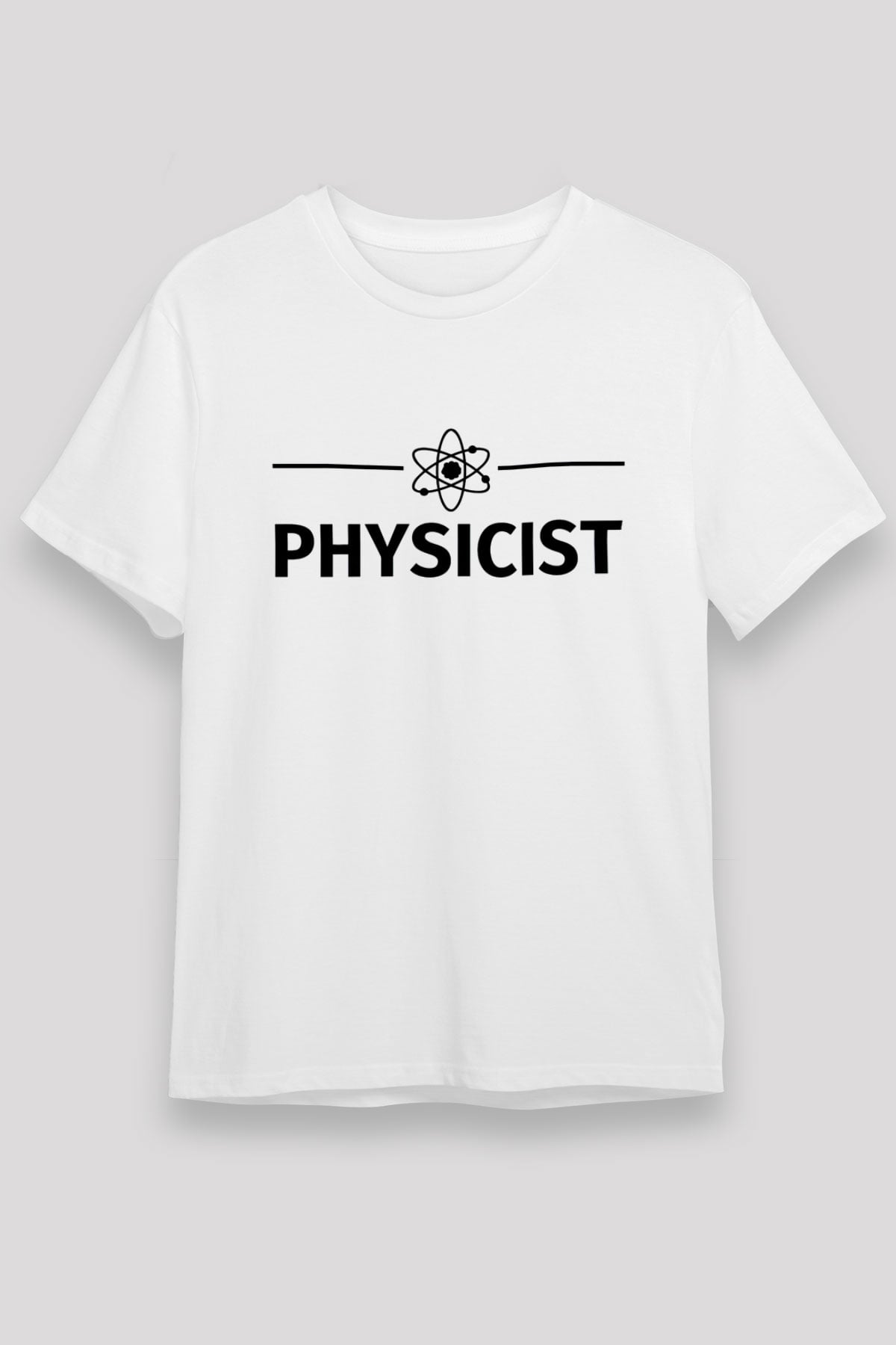 Fizikçi Beyaz Unisex Tişört T-Shirt - TişörtFabrikası