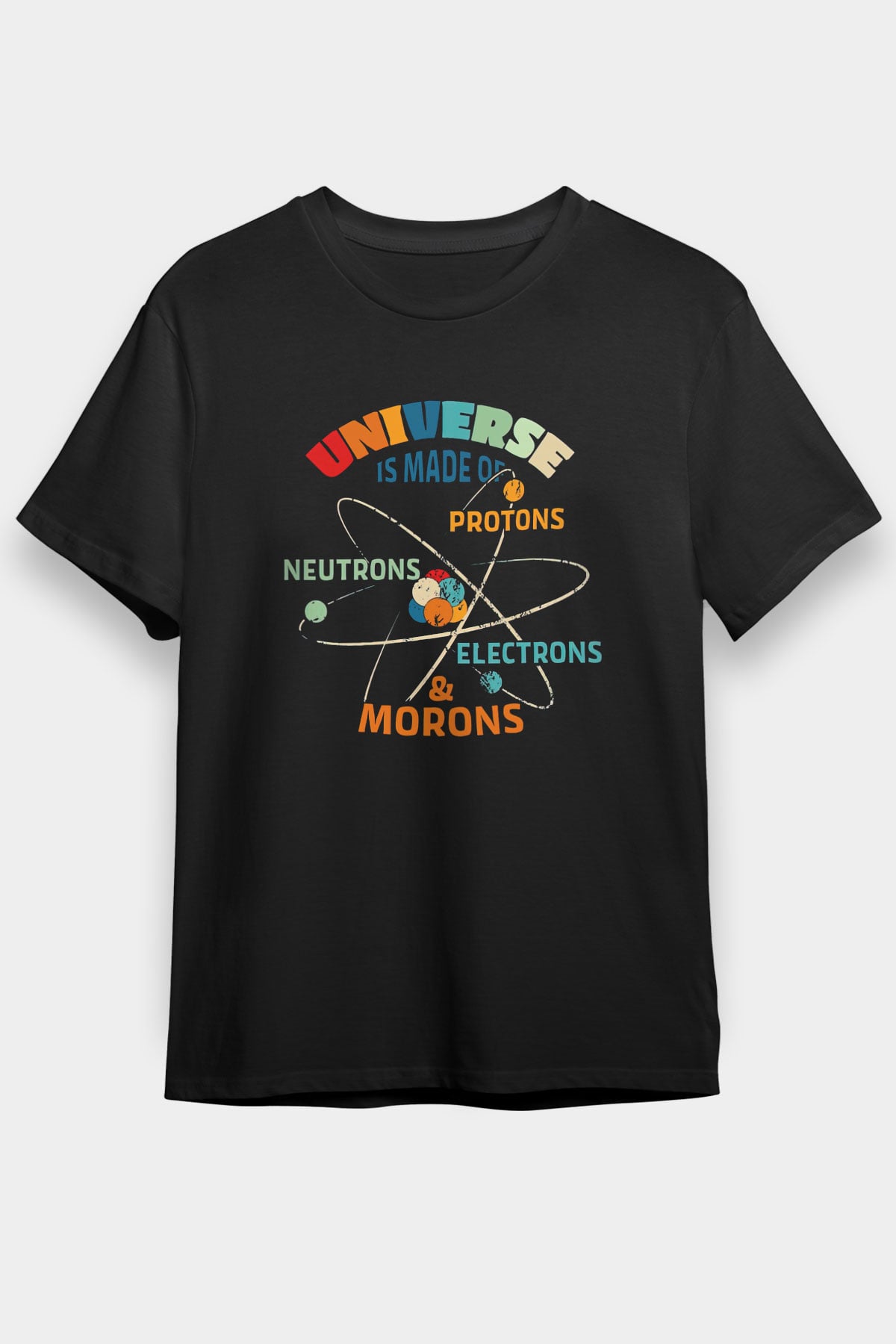 Fizikçi Siyah Unisex Tişört T-Shirt - TişörtFabrikası